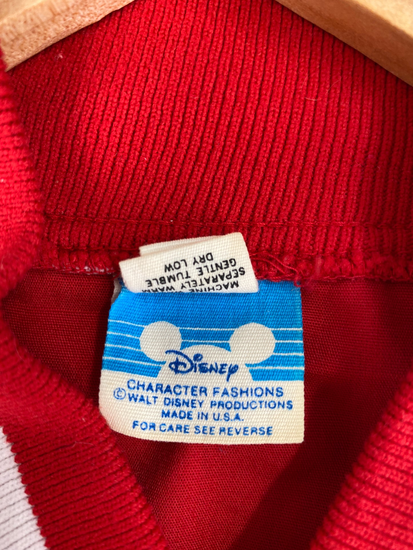 90's WALT DISNEY WORLD Made in USA Size XL Vintage Cotton Jacket / A6066
