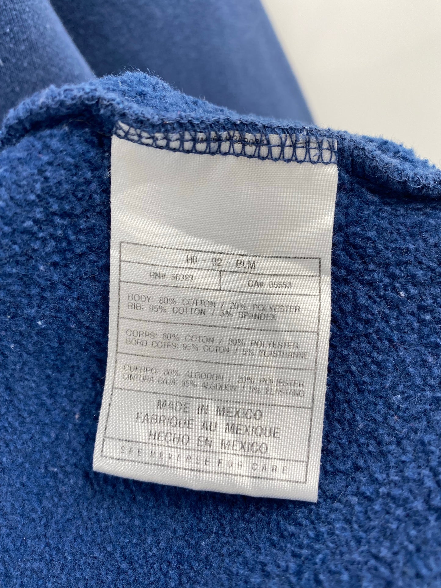 00' NIKE UNIVERSITY OF NORTH CAOLINA Size M Vintage Sweat-Shirt / K4606