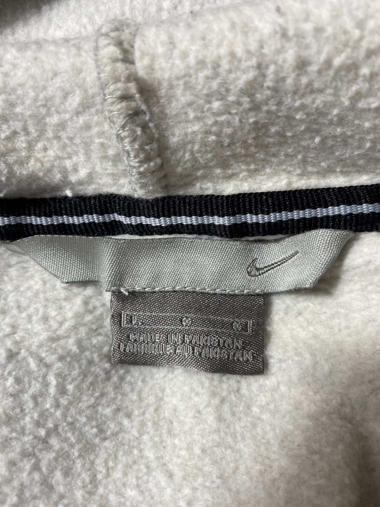 00' NIKE Size L Vintage Hoodie Sweat-Shirt / K4792