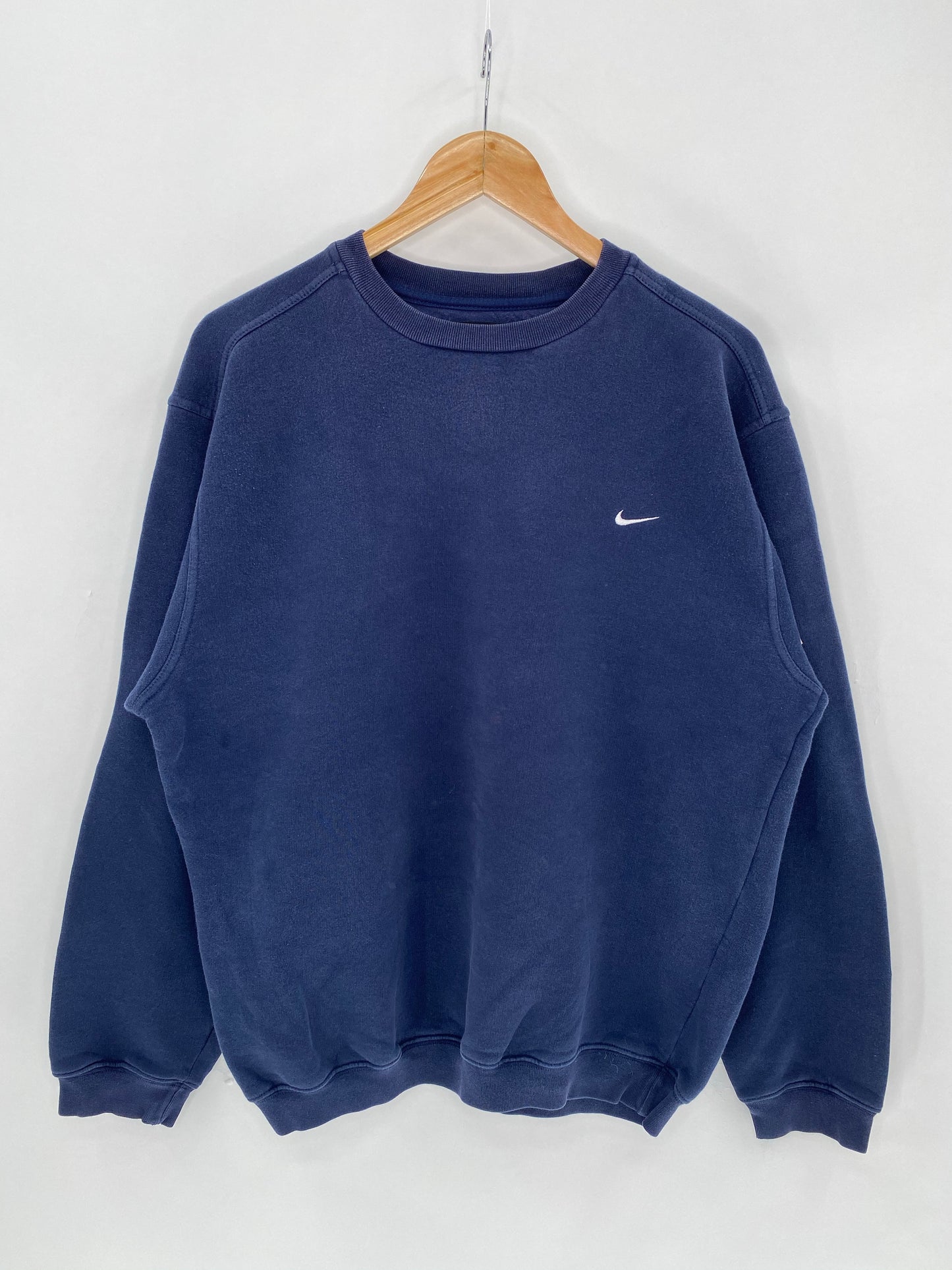 00’ Nike Euro Mini Swoosh Size M Vintage Sweat-Shirt / 6087