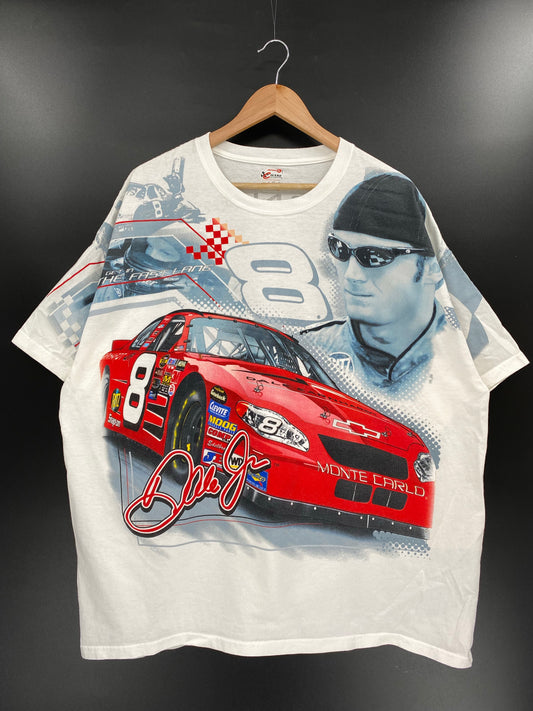 00’ DALE EARNHARDT JR Size XL Vintage Racing T-Shirts / K4349