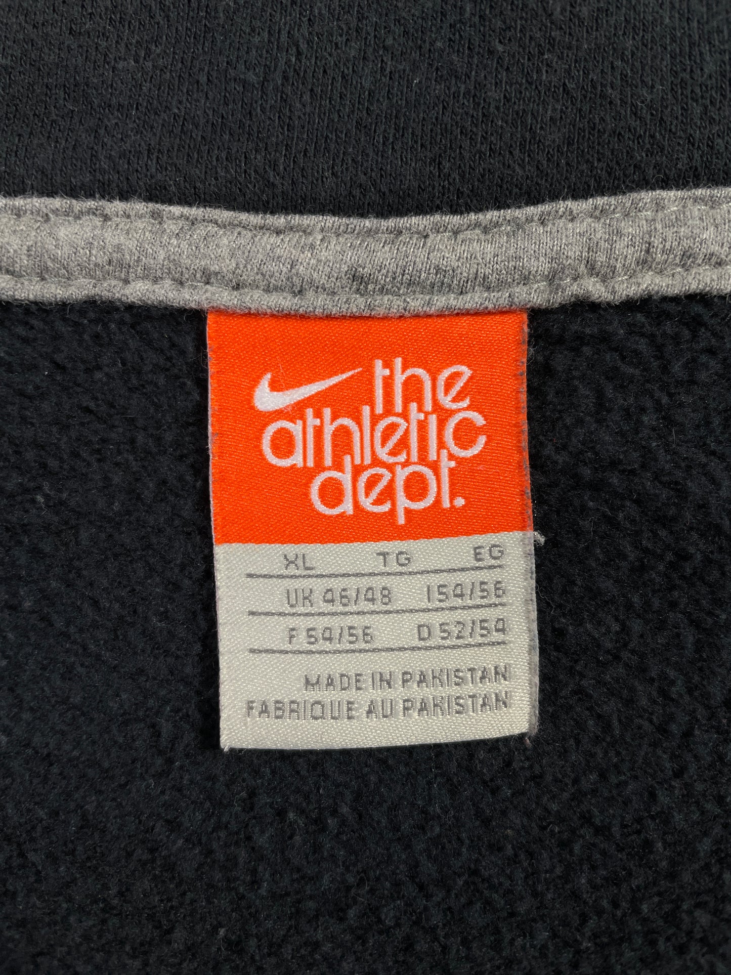 Vintage NIKE Size XL Zip-up Sweat-shirt / E4634S