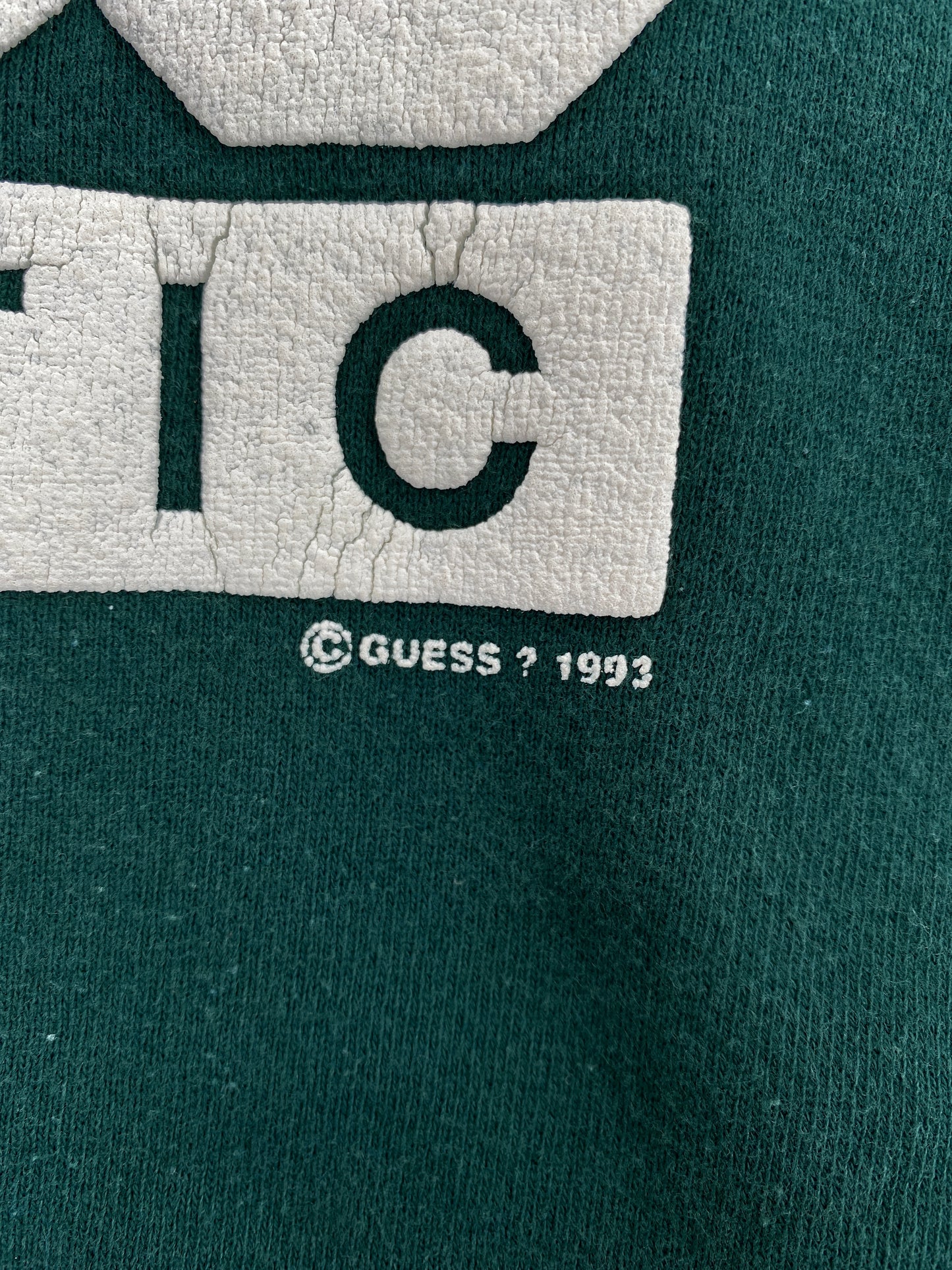1993 GUESS Approx. Size XL Vintage Hoodie Sweat-Shirt / E3127S