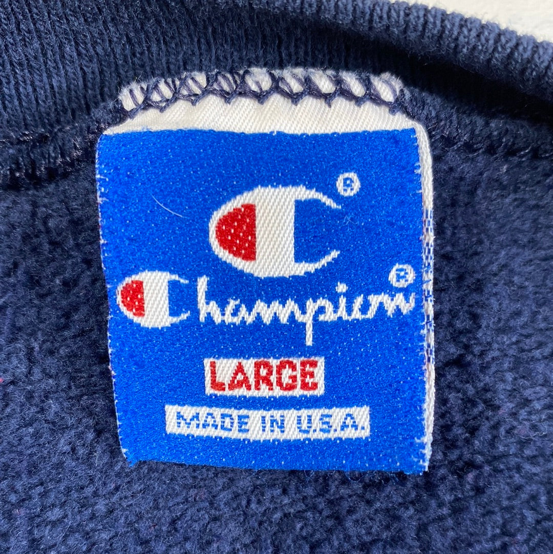 90’s Champion x WISCONSIN Made in USA Size L Vintage College Sweat-shirt / E4590S