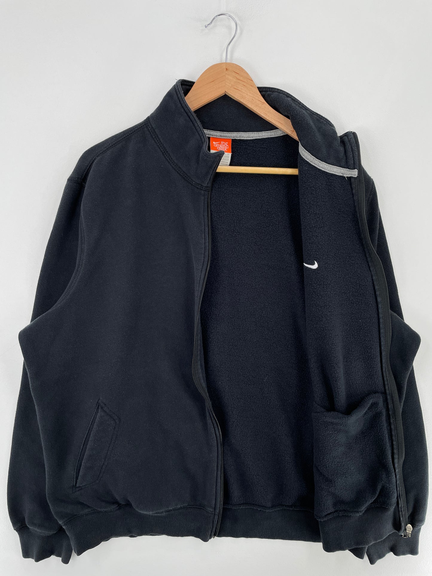 Vintage NIKE Size XL Zip-up Sweat-shirt / E4634S