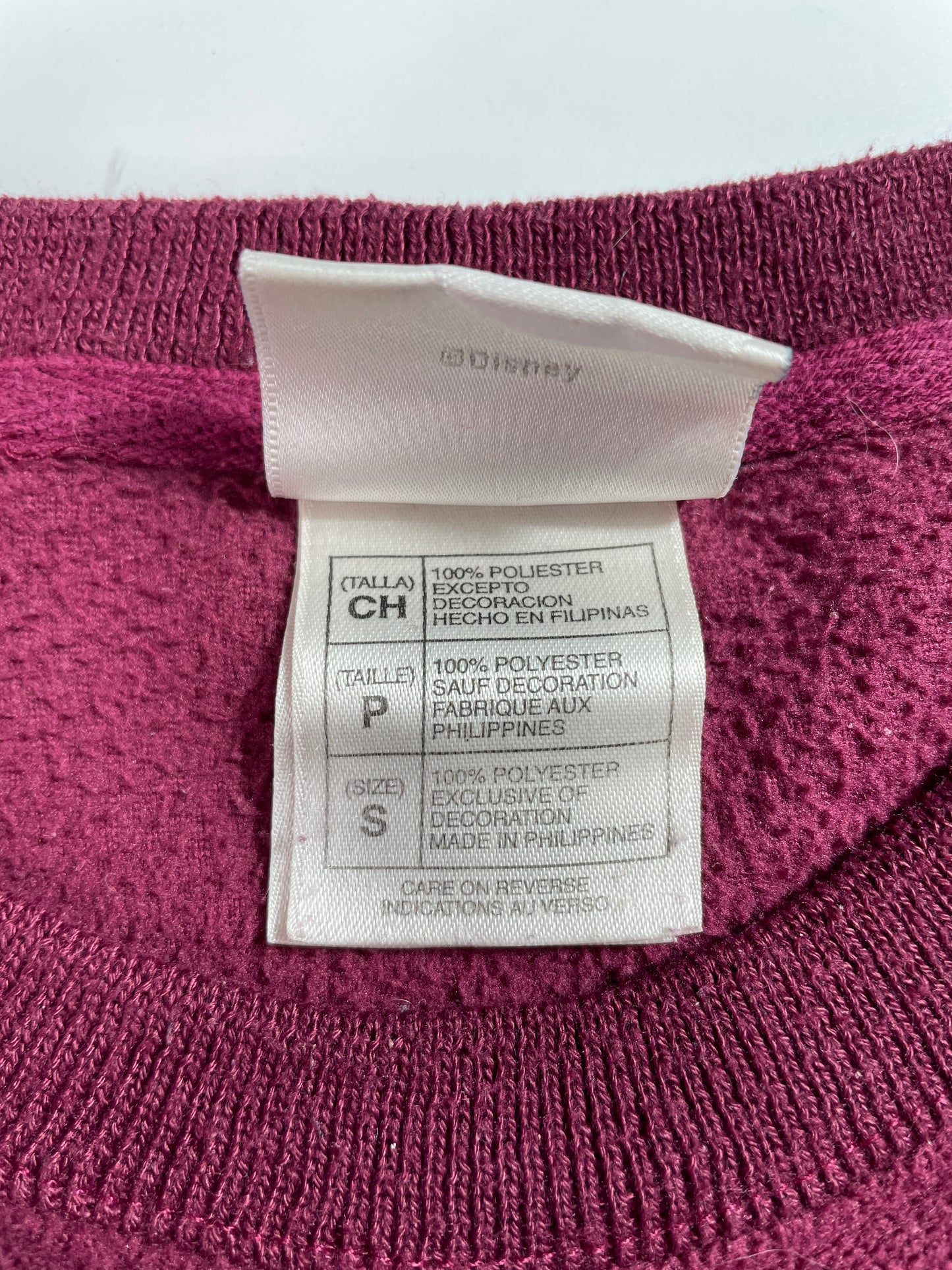 Vintage WINNIE THE POOH Size S Fleece / E2582S