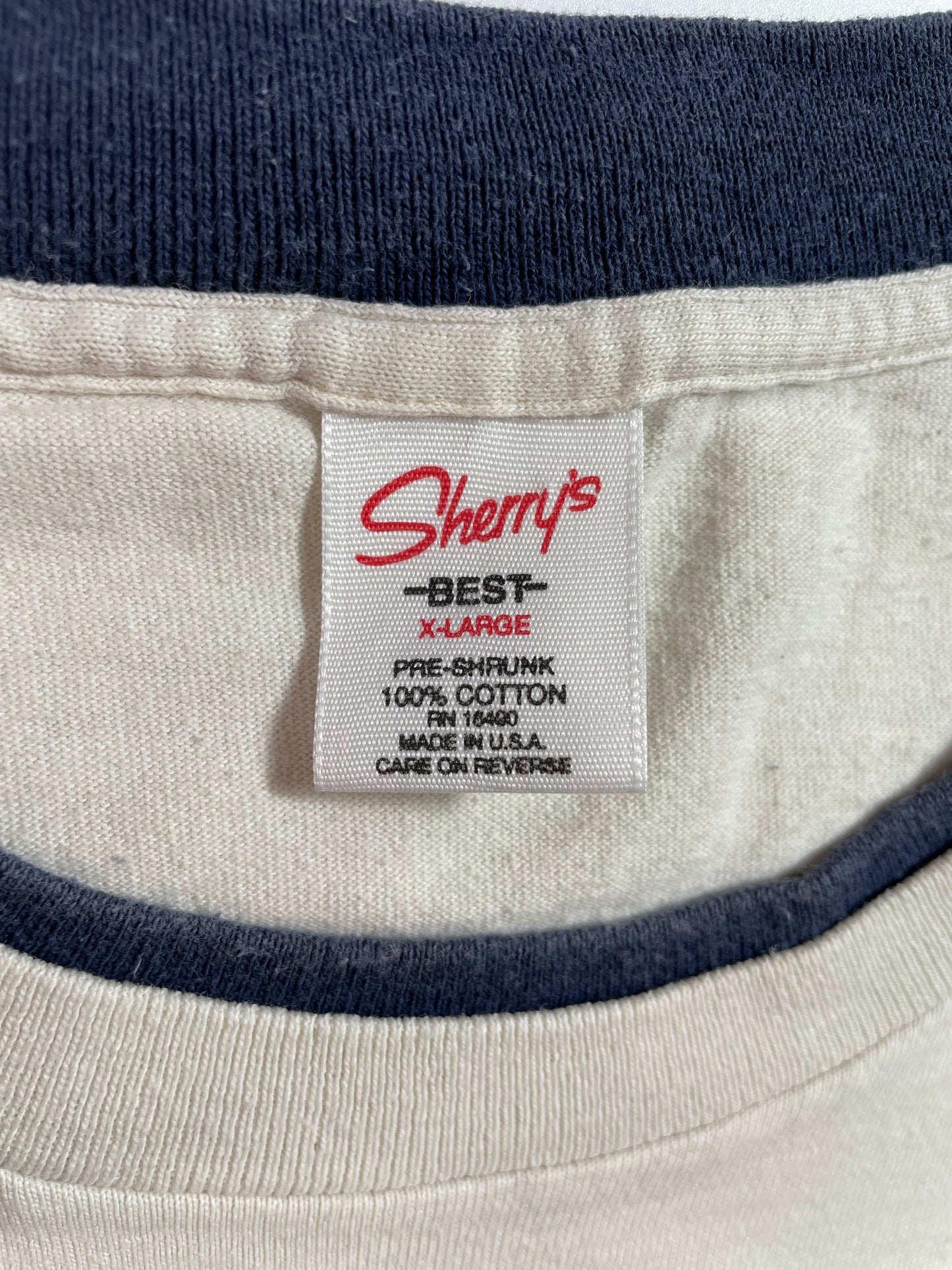 90's REND LAKE RESORT Made in USA Size XL Vintage Animal T-Shirt / E5093T