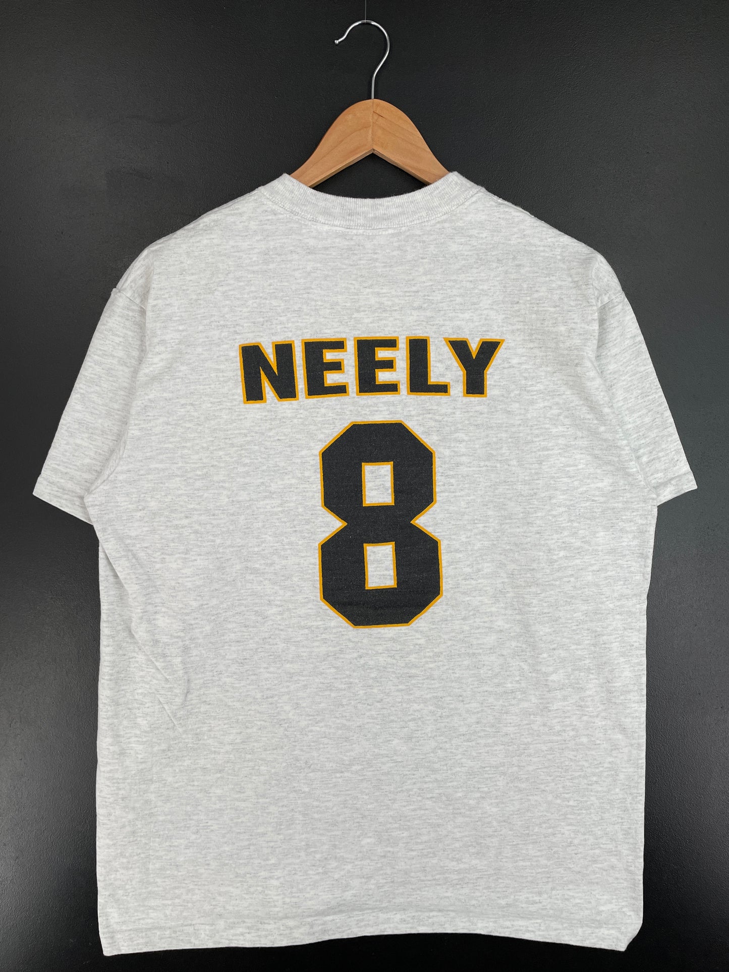 1992 BOSTON BRUINS Made in USA Size M Vintage NHL T-Shirt / E4256T