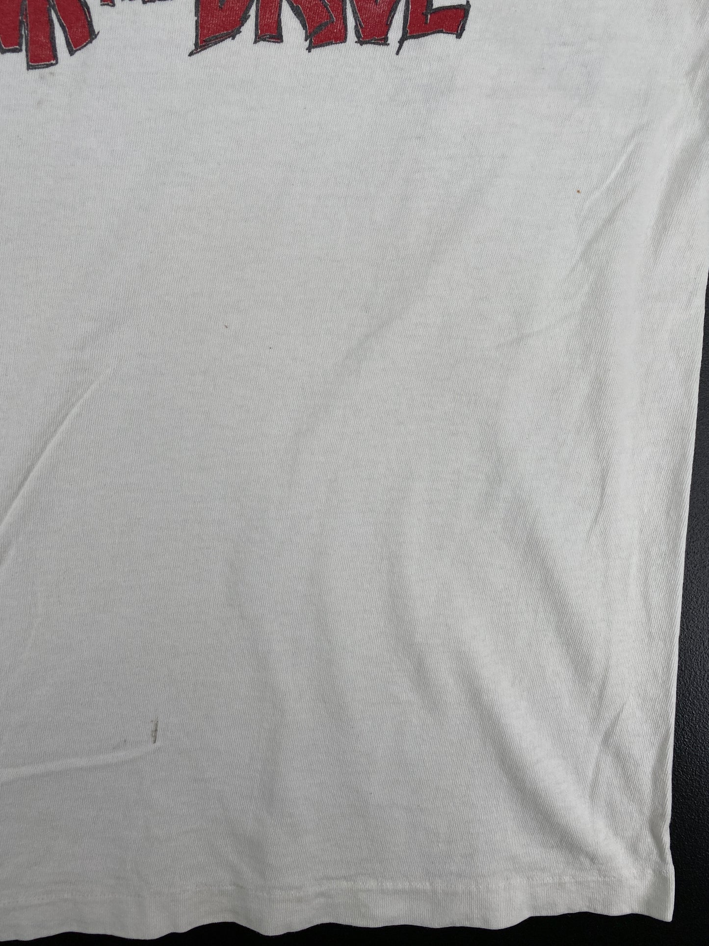 90's BAD BOY CLUB DON'T DRINK AND DRIVE Size No Tag(Approx.XL) Vintage T-Shirt / A6093