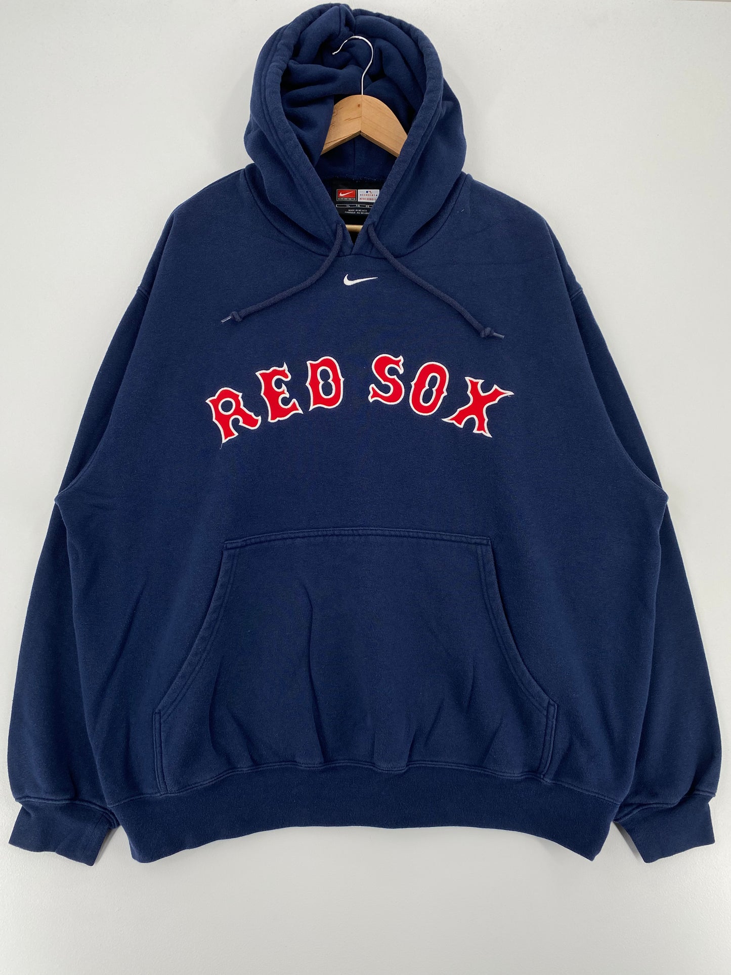 00' NIKE x BOSTON RED SOX Size XL Vintage MLB Hoodie Sweat-Shirt / A2884