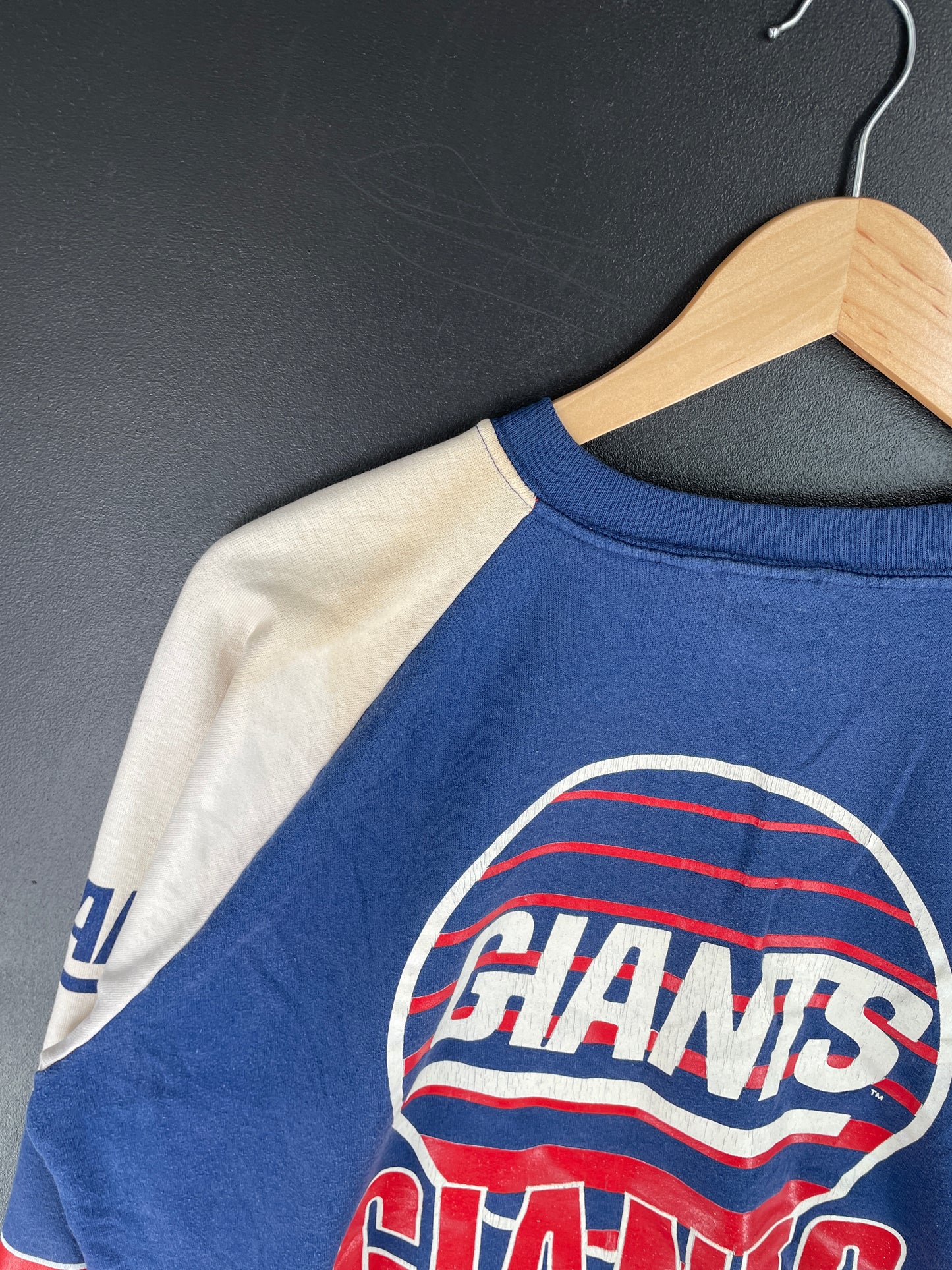 90's NEW YORK GIANTS Made in USA Size XL Vintage NFL Sweat-Shirt / A4121