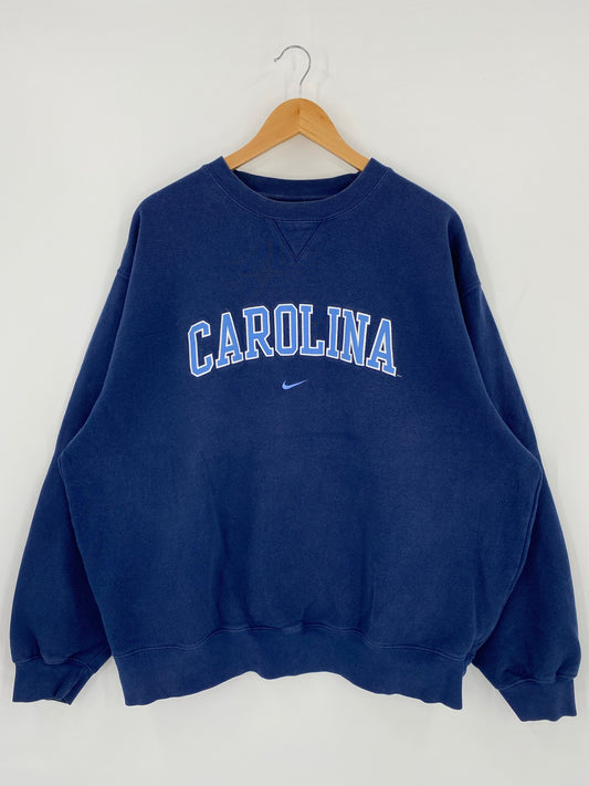 00’ NIKE CAROLINA Size XL Vintage Sweat Shirts/ K5012