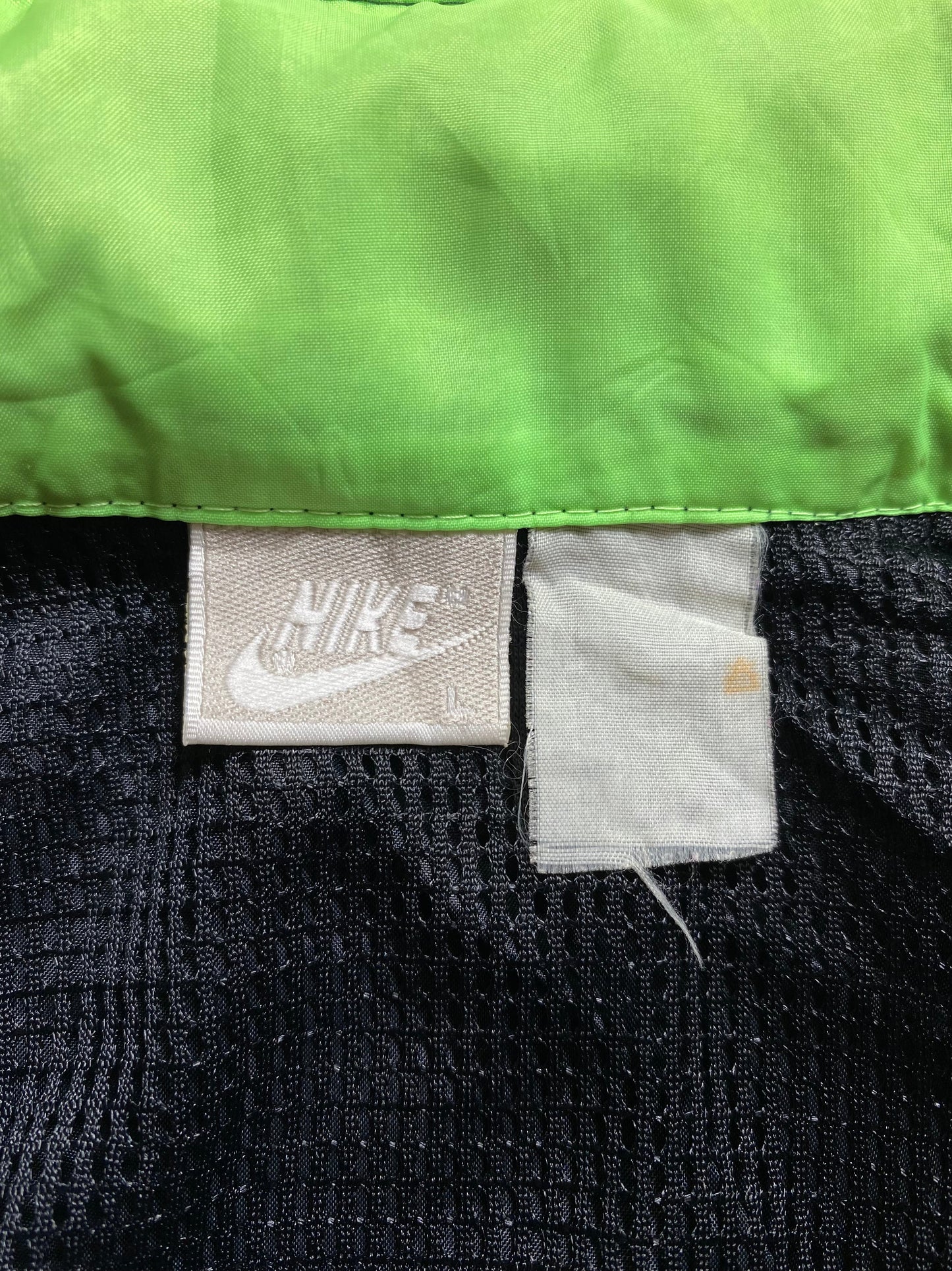 .90’s NIKE Size Ladies L Vintage Zip-up Nylon Jacket / A8205