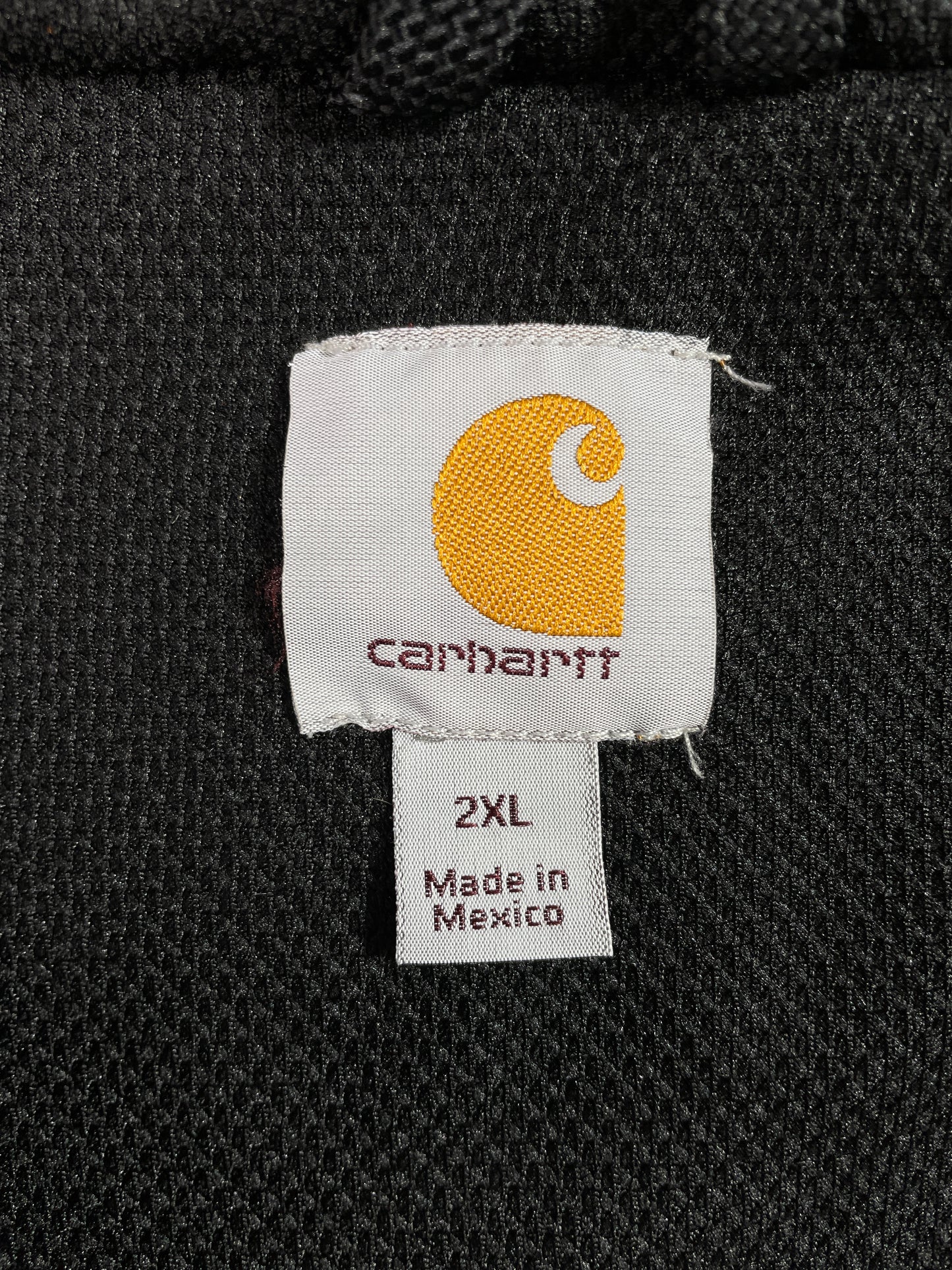 Vintage CARHARTT Size XXL Hoodie Zip-up Sweat-Shirt / E3063S