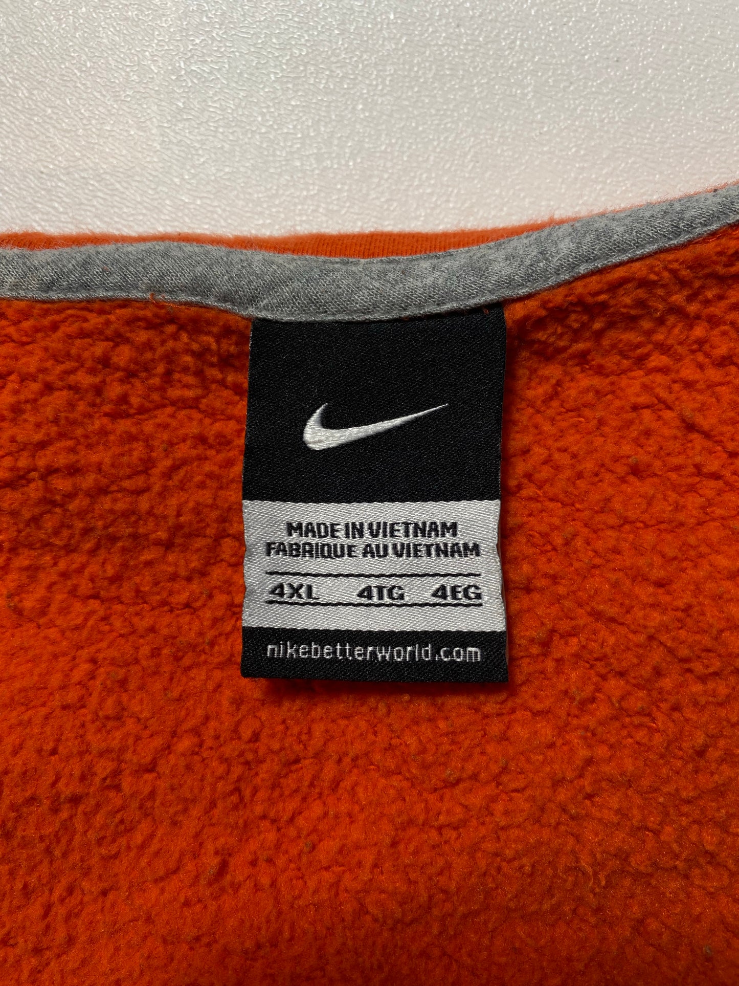 00' NIKE CENTER SWOOSH Size XXXXL Vintage Hoodie Sweat-shirt / K9573