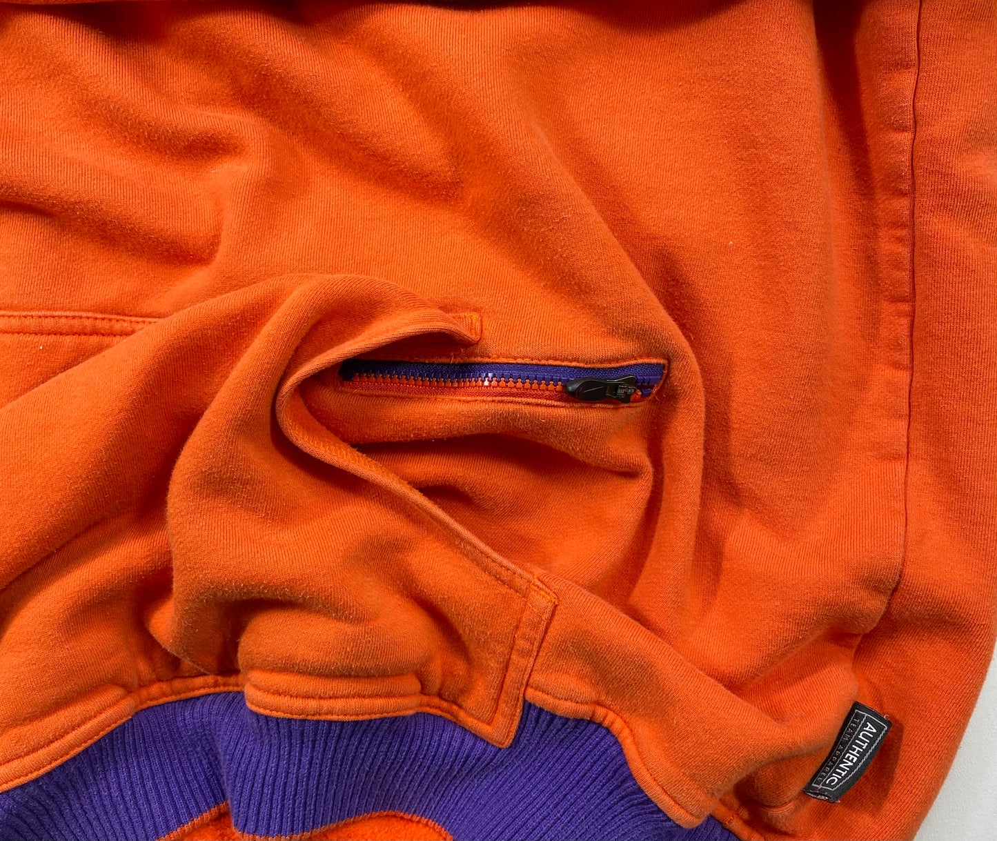 00’ NIKE CLEMSON Size XL Vintage Hoodie Sweat-shirt  / 5994