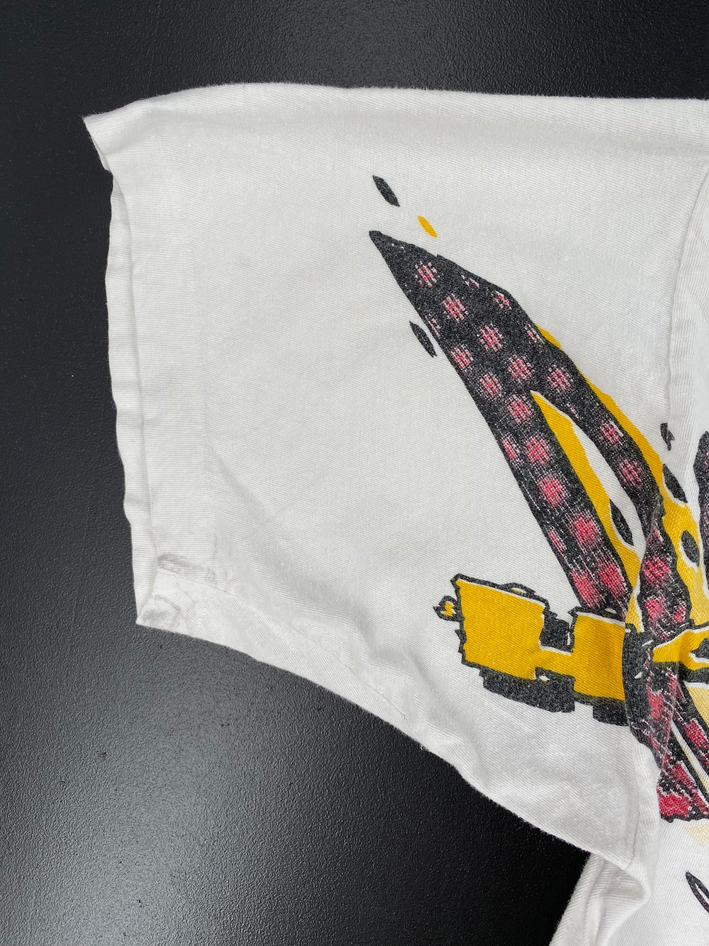 1995 HUSTON ROCKETS Size XL Vintage NBA T-shirt / A1082