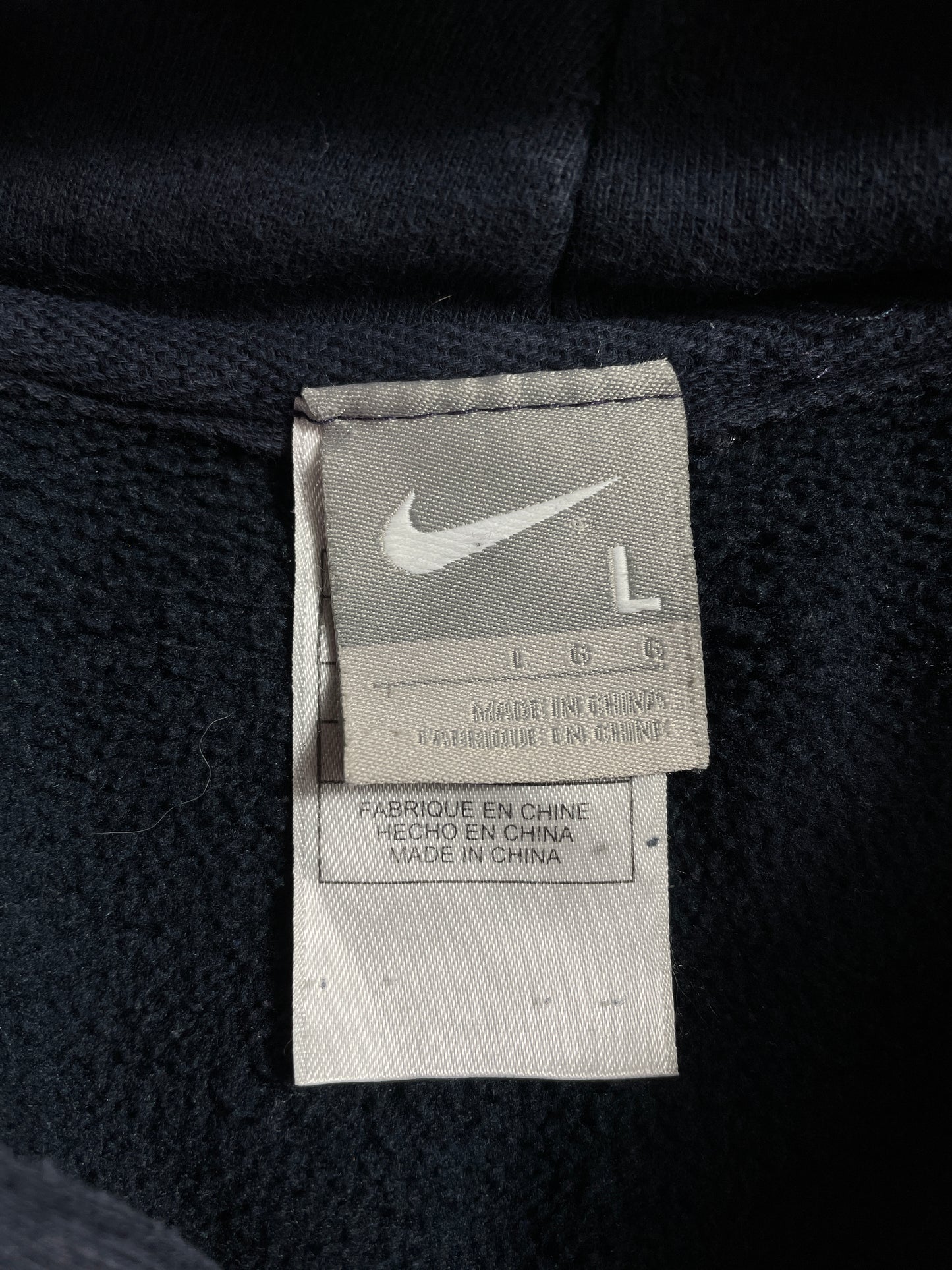 00' NIKE x BOSTON RED SOX Size L Vintage MLB Hoodie Sweat-Shirt / E3080S