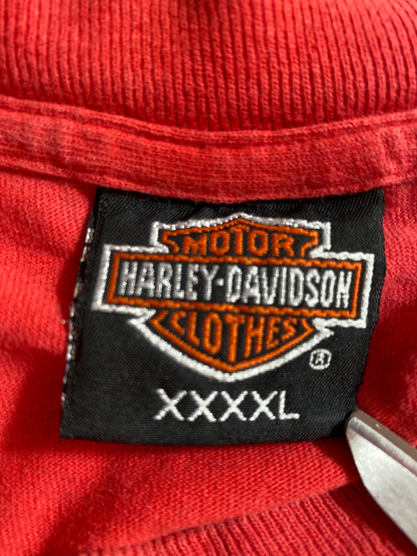 1992 HARLEY DAVIDSON Size XXXXL Vintage T-Shirt / 9785