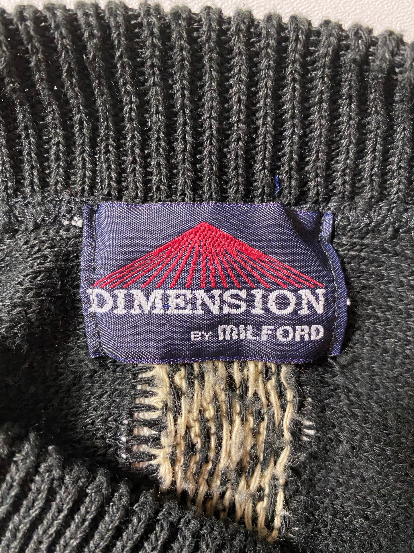 Vintage 3D COOGI- Style Size No Tag (Approx.L) Knit Sweater / K8440