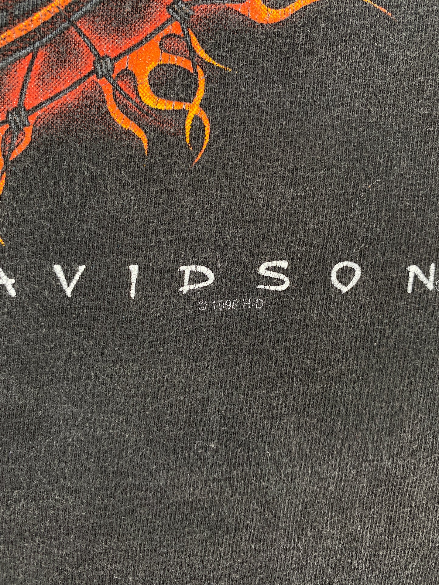 1998 HARLEY DAVIDSON Made in USA Size XL Vintage T-Shirts / A5479