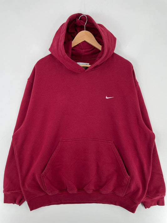 00’ NIKE MINI SWOOSH Size XXL Hoodie Sweat-Shirt / E2932S