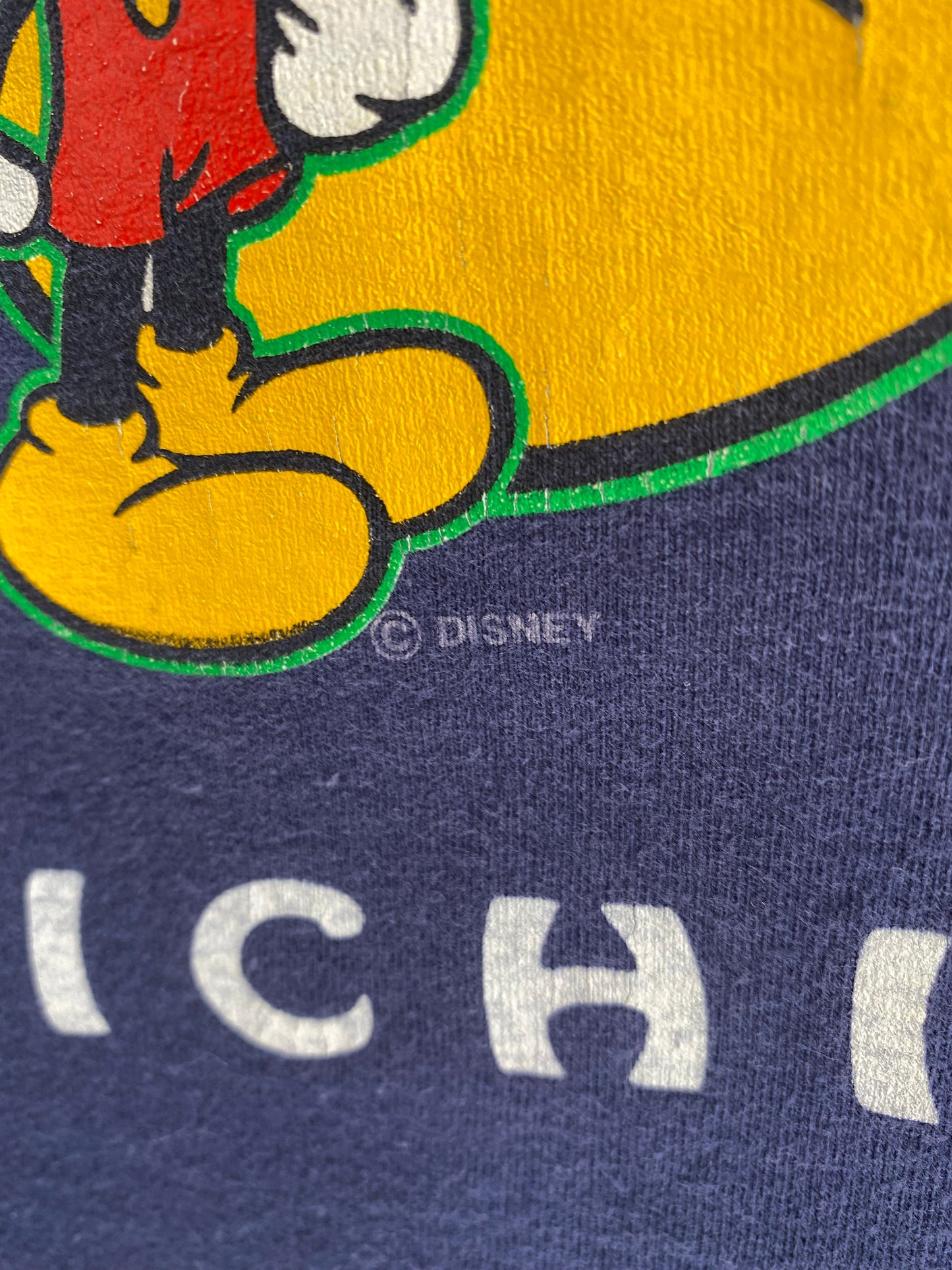 Vintage DISNEY MICKEY Size No Tag (Approx.L) T-Shirts / K4306