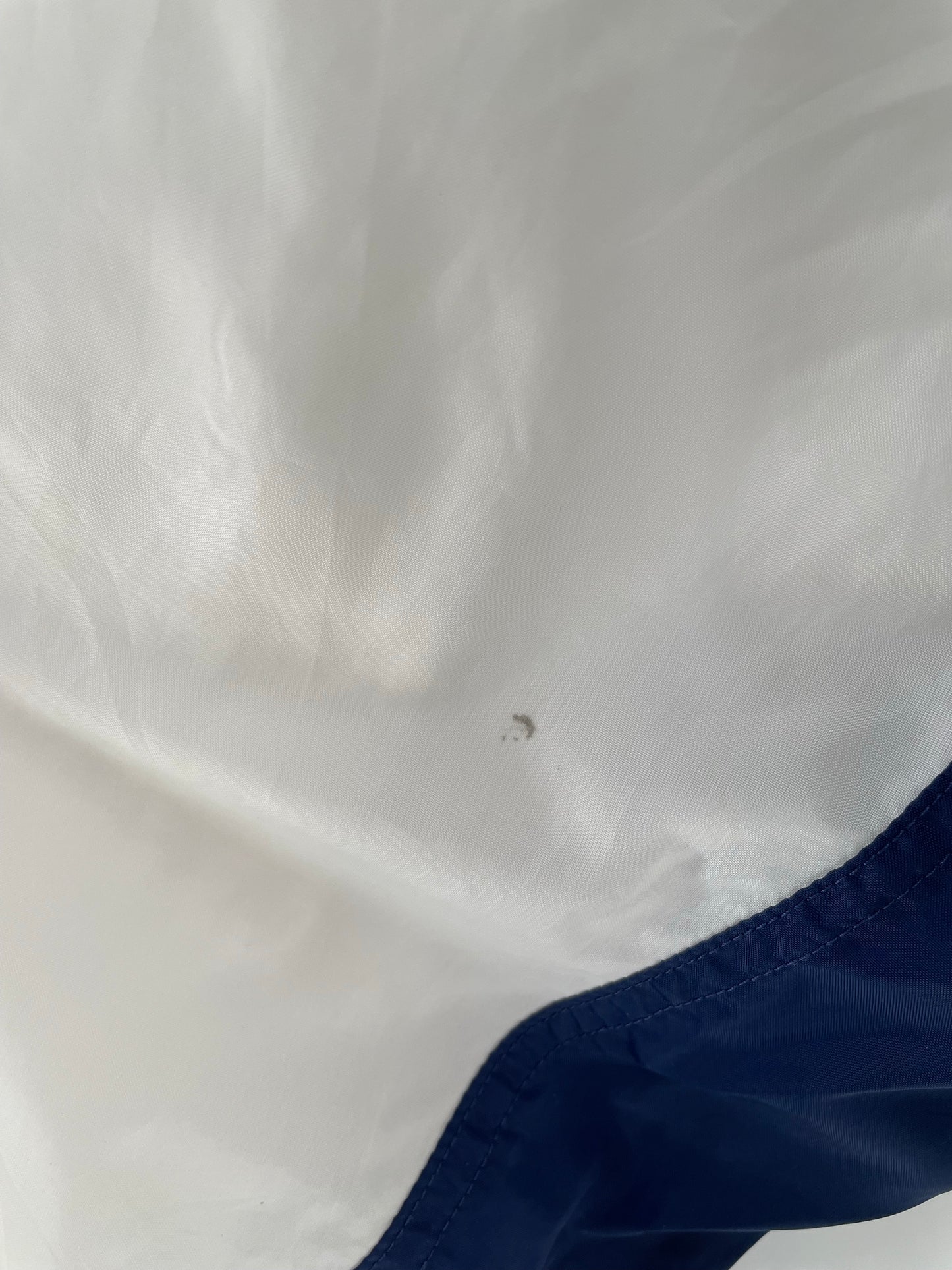 90’s NIKE SILVER TAG Size XXL Vintage Zip-up Nylon Jacket / K5343