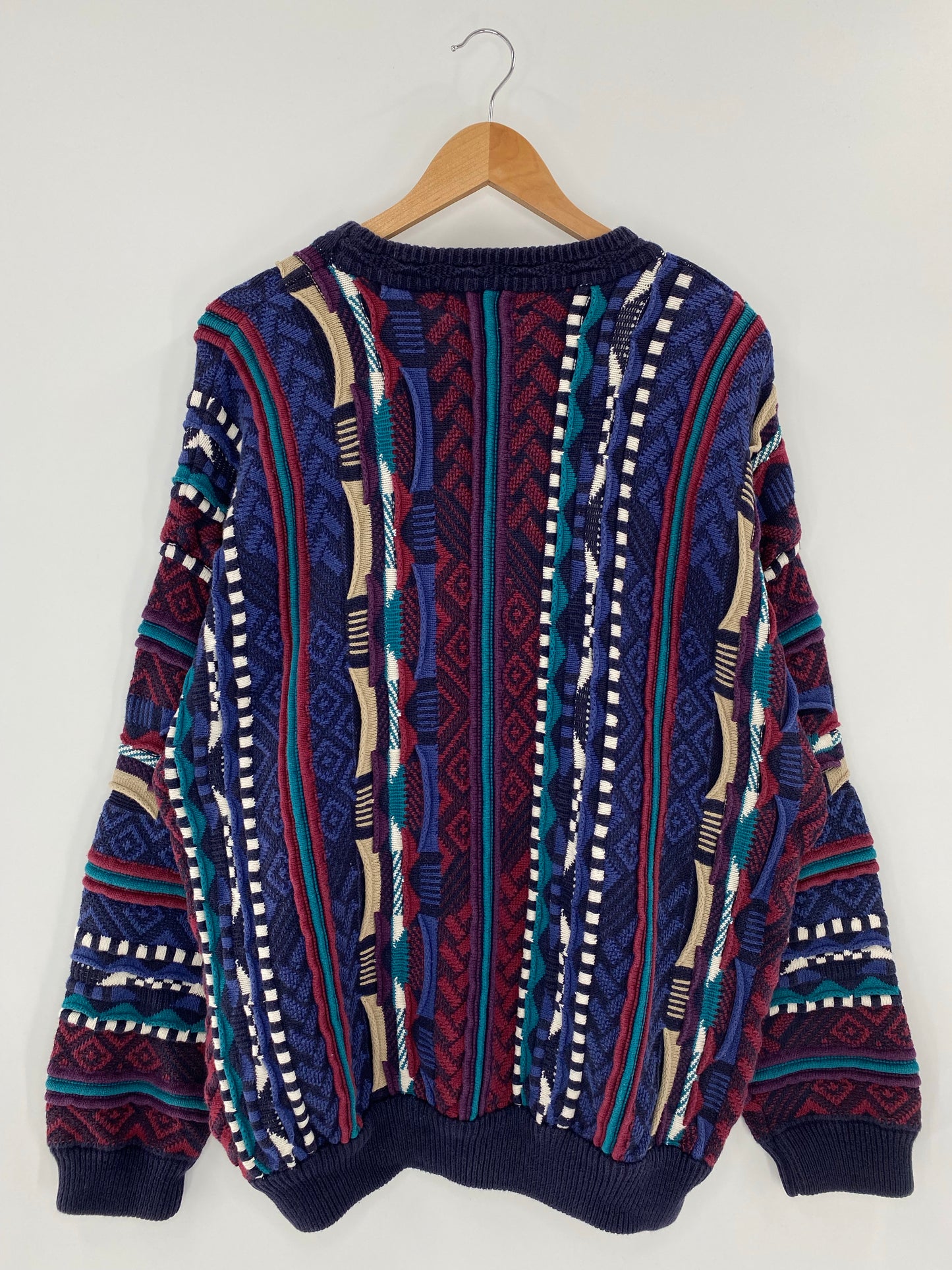 Vintage 3D COOGI- Style Size L Knit Sweater / K5535