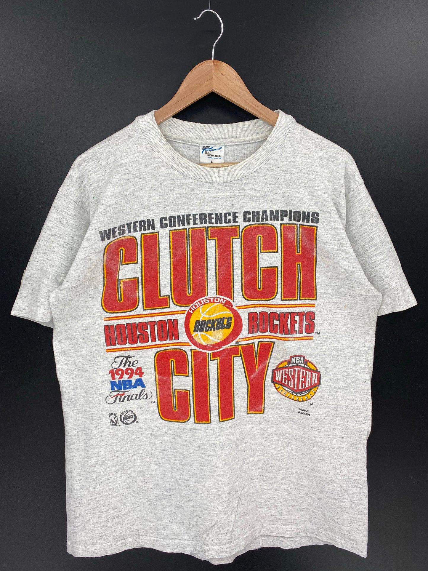 1994' HOUSTON ROCKETS Size L Vintage T-shirt/ K7792