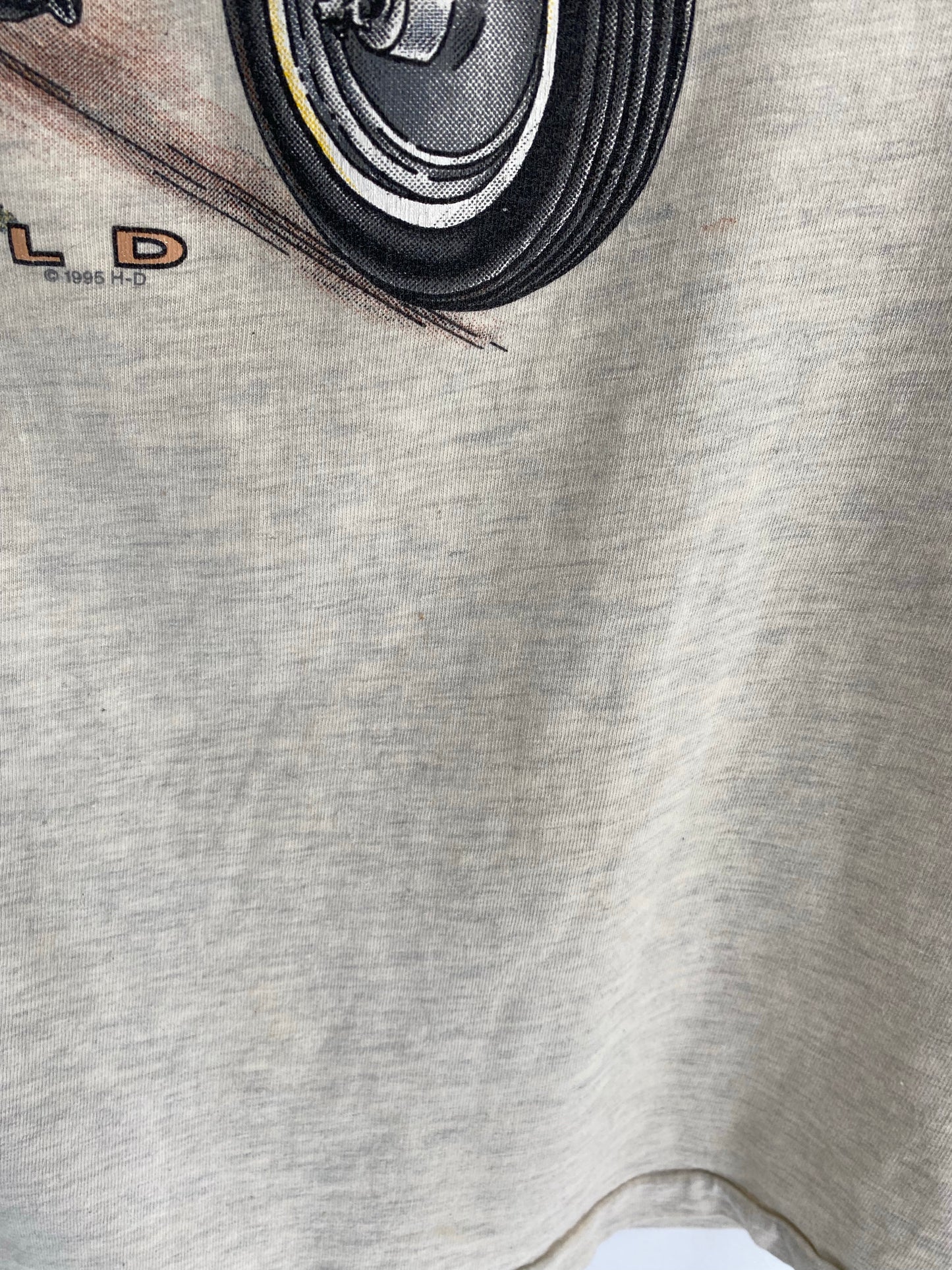 1995 HARLEY DAVIDSON Made in USA Size XL Vintage T-Shirt / K7826