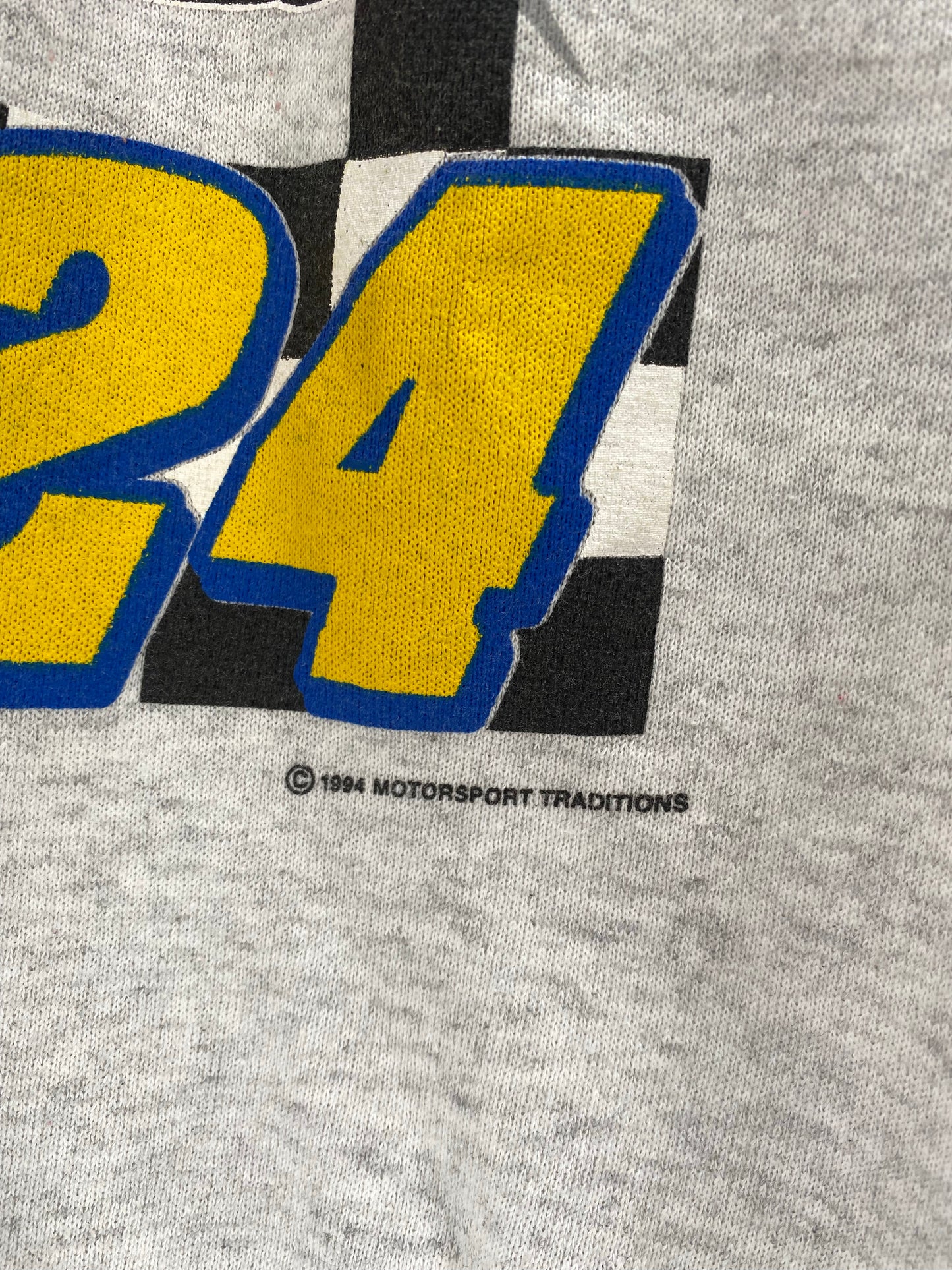1994 JEFF GORDON Made in USA Size XL Vintage Racing Sweat- Shirts / K4238
