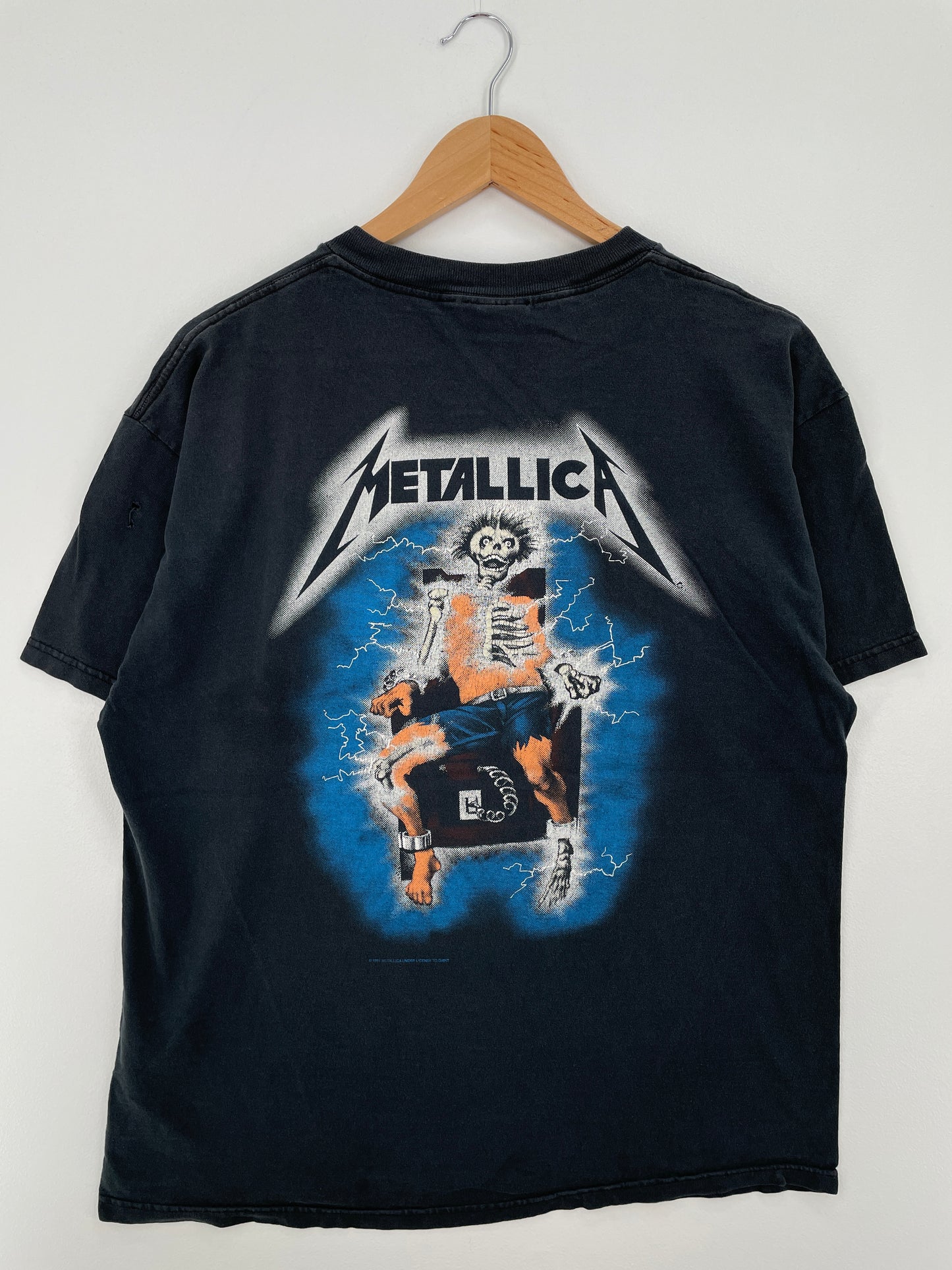 00’ METALLICA Size L Vintage Music T-Shirt / A8261