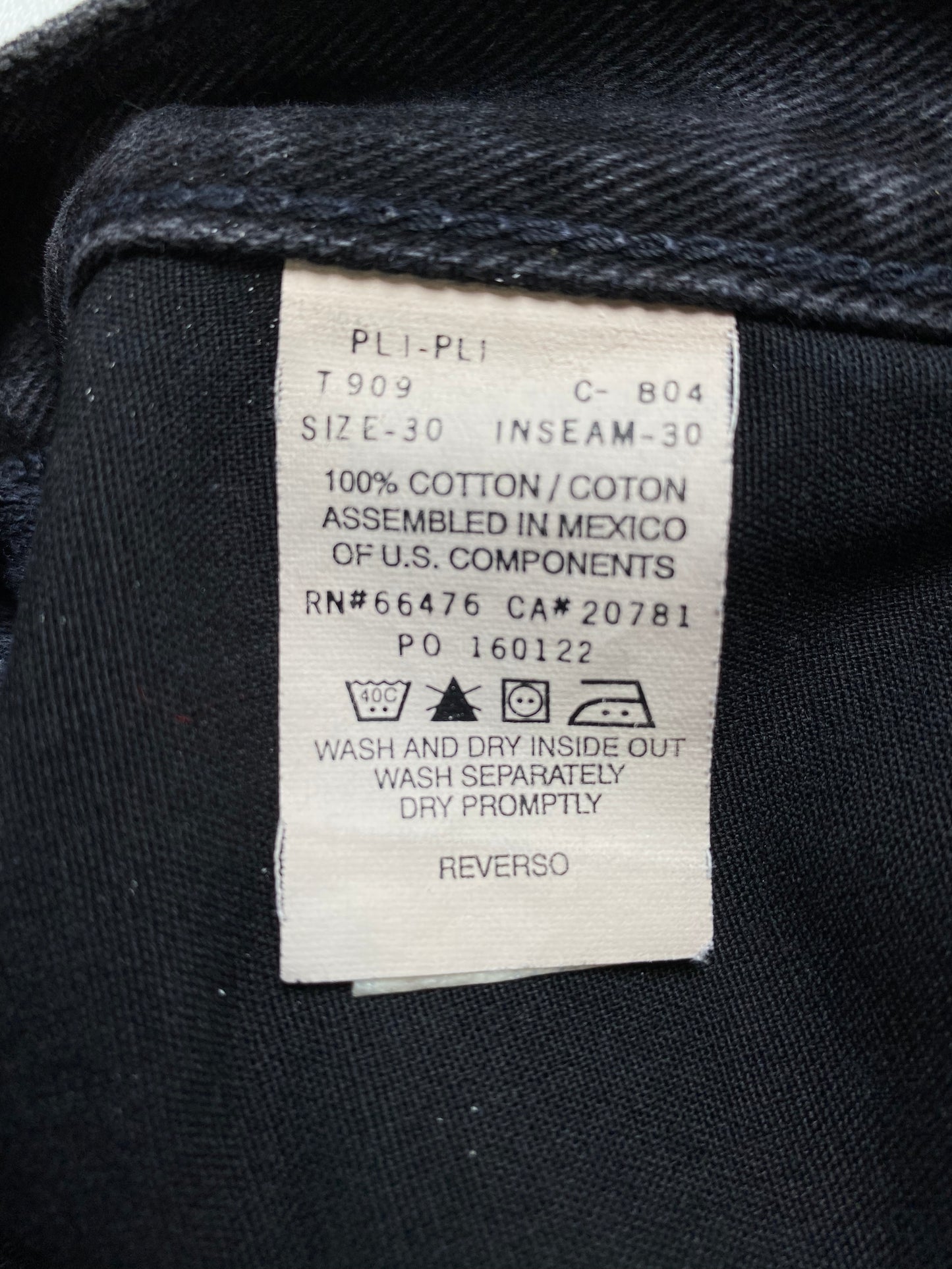 00' TOMMY JEANS Size W29xL28 Vintage Denim Pants / A1579