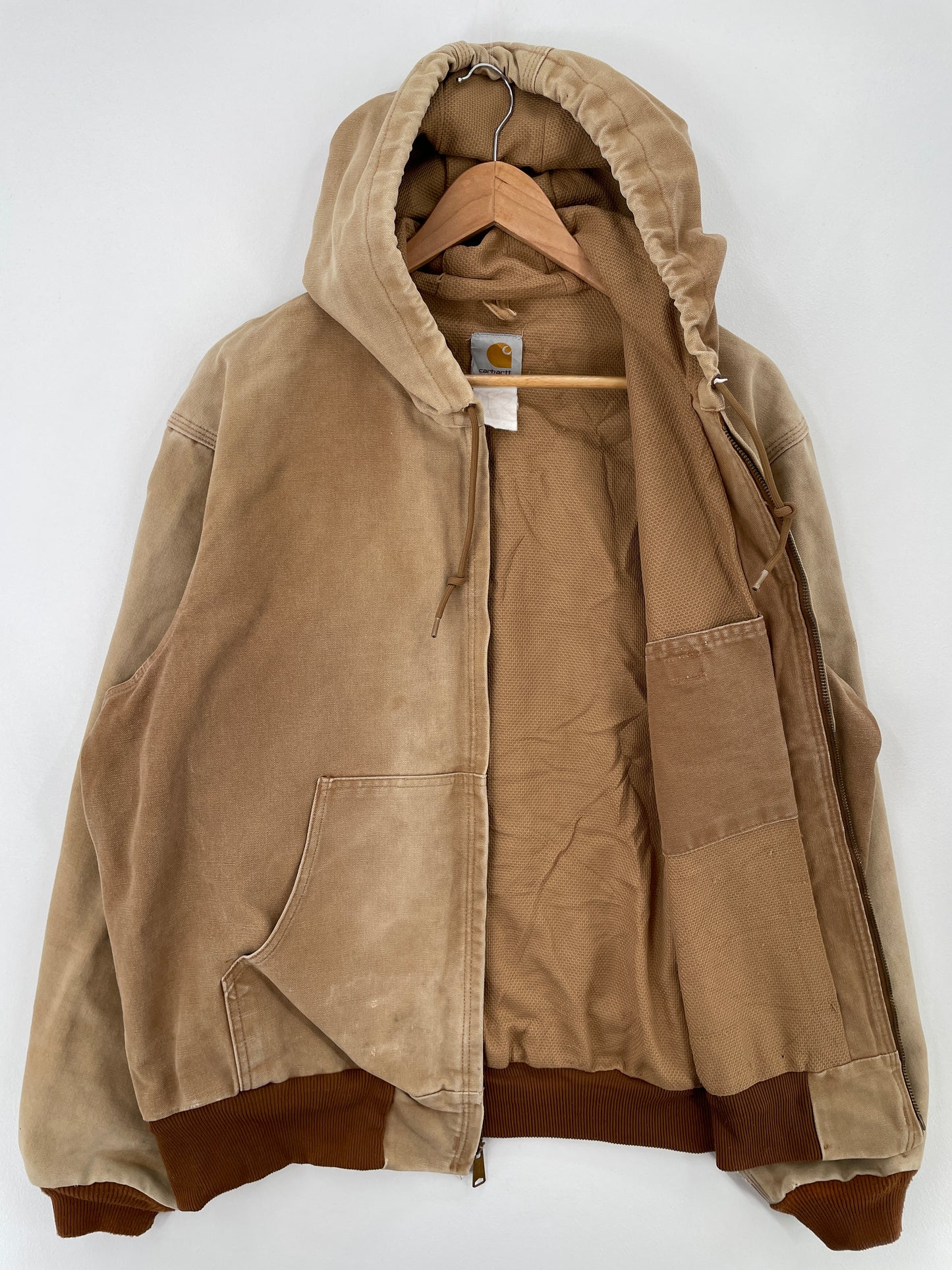 Vintage CARHARTT Size XL Hoodie Duck Jacket / A9955