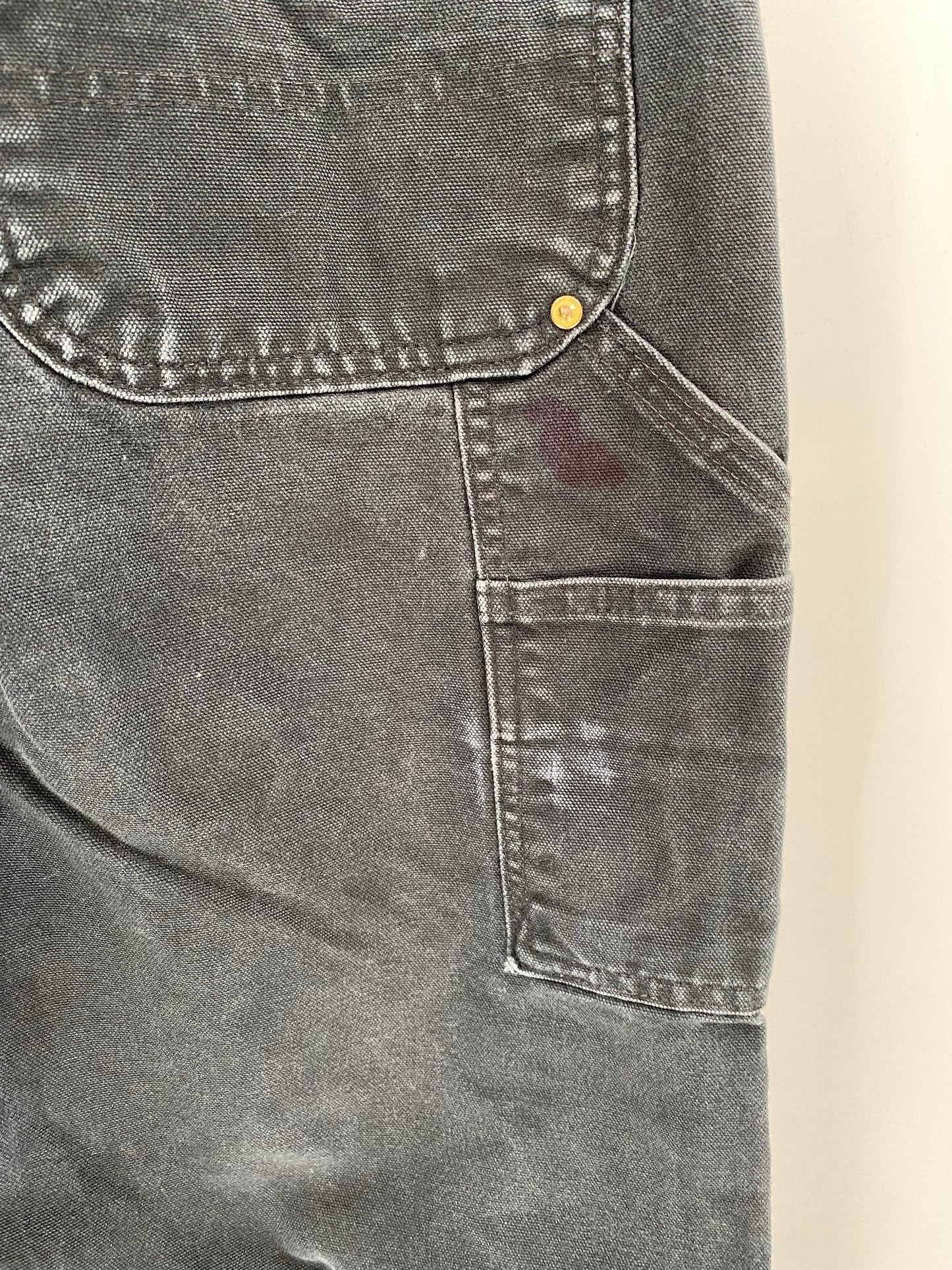 Vintage CARHARTT Double Knee Size W34xL32.5 Duck Pants / A7449