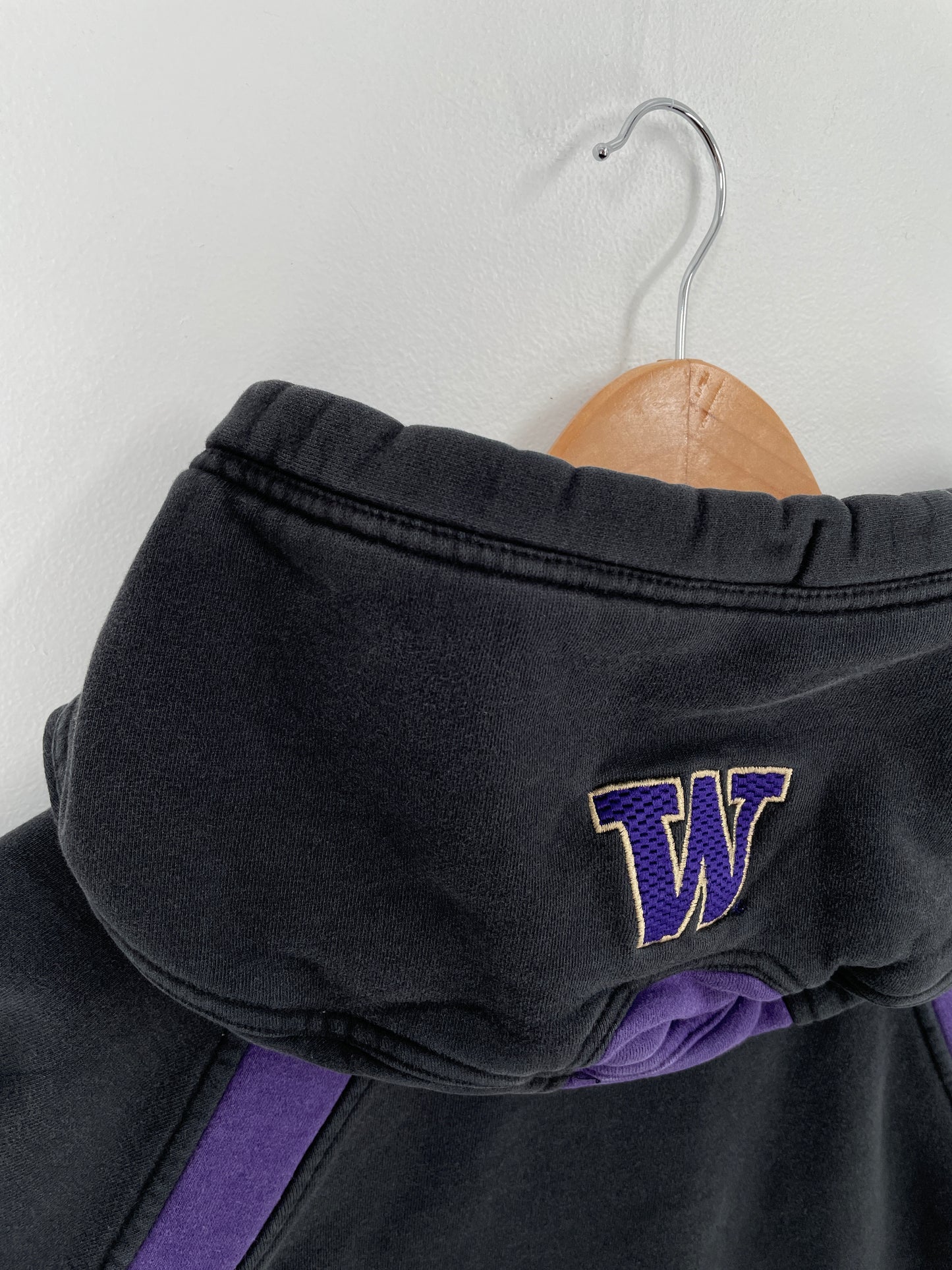 00' NIKE x WASHINGTON Size L Vintage College Hoodie Sweat-shirt / A8785
