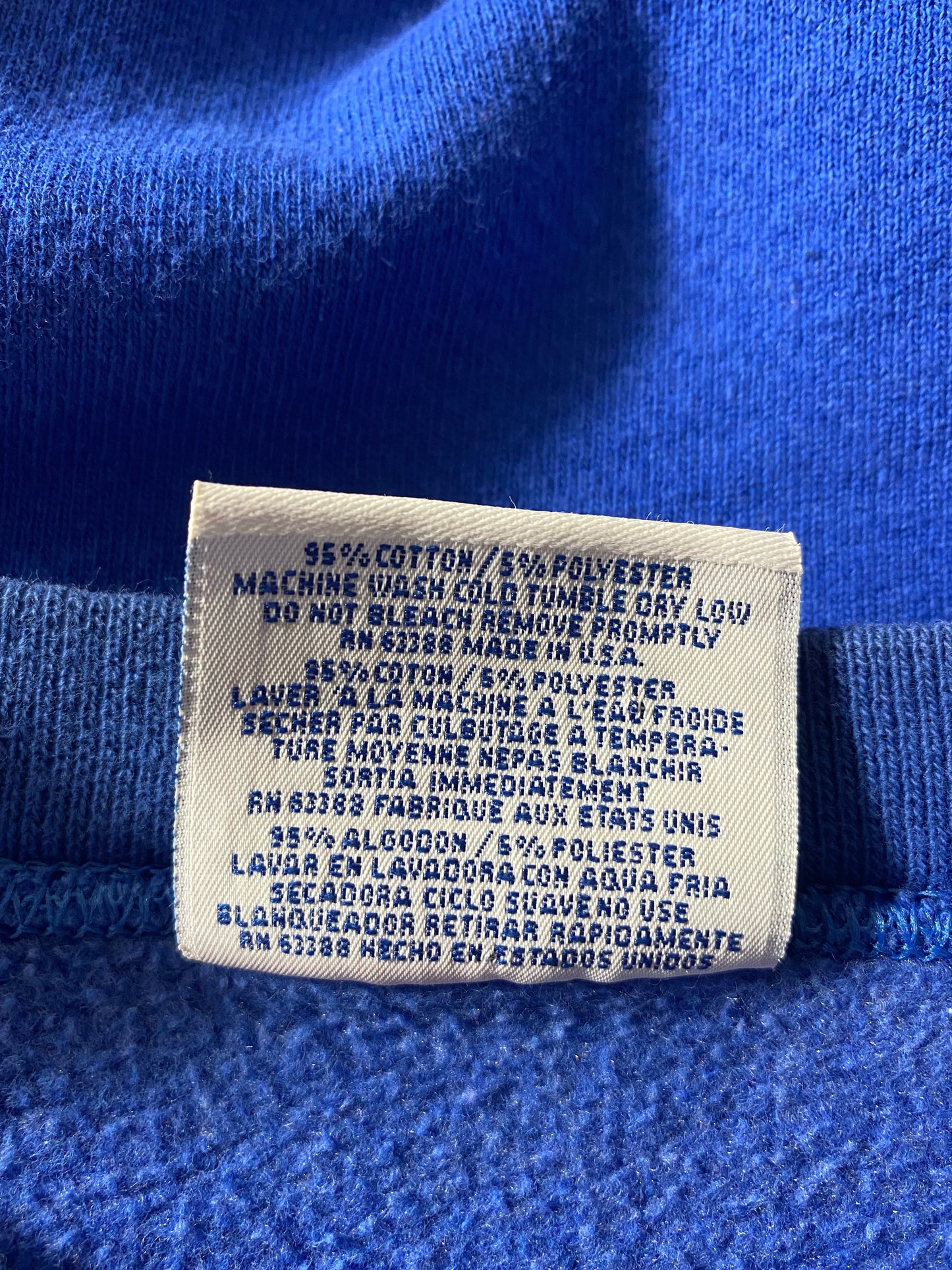 90’s ST LOUIS BLUES Made in USA Size XL NHL Sweat-shirt / K5234