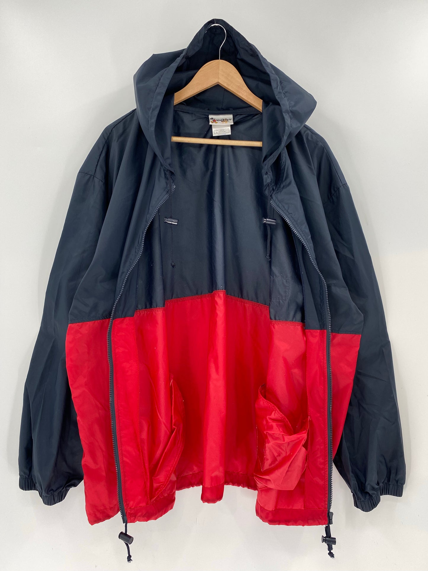 90’s DISNEY WALT DISNEY WORLD Size XL Vintage Nylon-Jacket / K4971