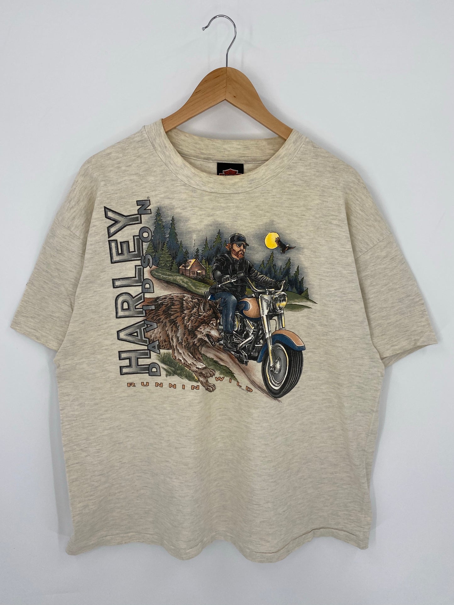 1995 HARLEY DAVIDSON Made in USA Size XL Vintage T-Shirt / K7826