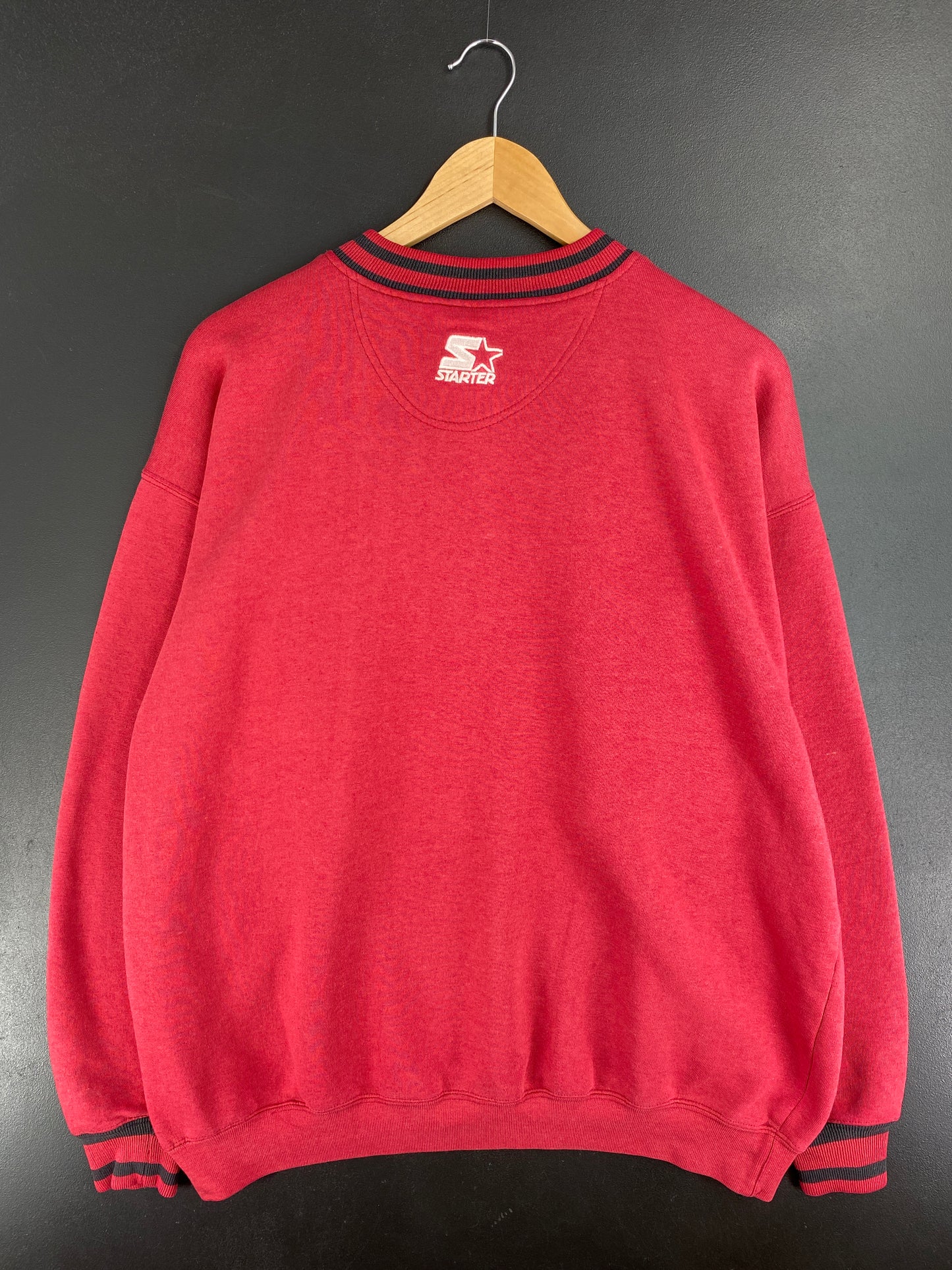 90’s STARTER x SAN FRANCISCO 49ERS Approx. Size L Vintage NFL Sweat-Shirt/ E2002S