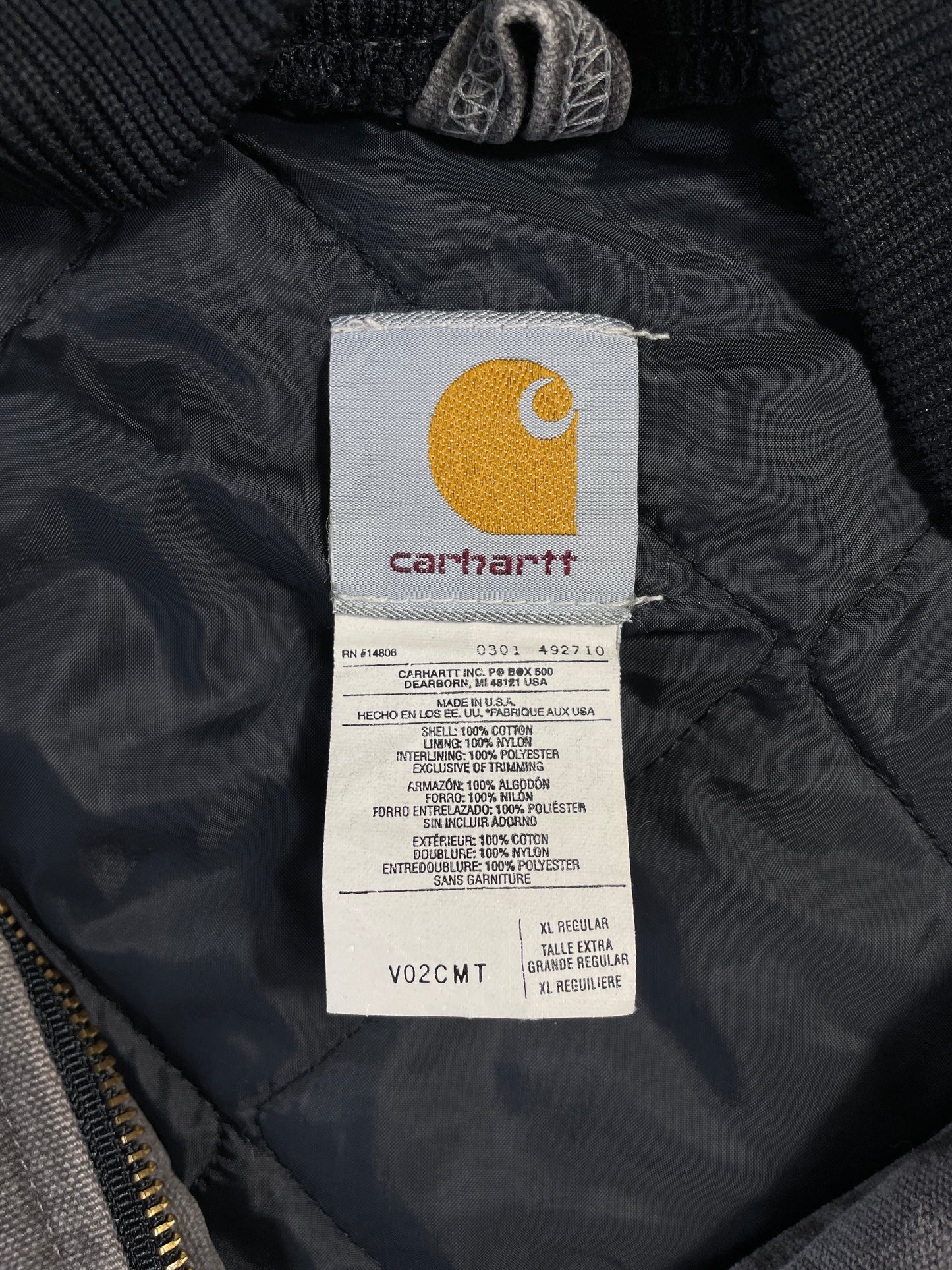 Vintage CARHARTT Made in USA Size XL Duck Vest / A8645