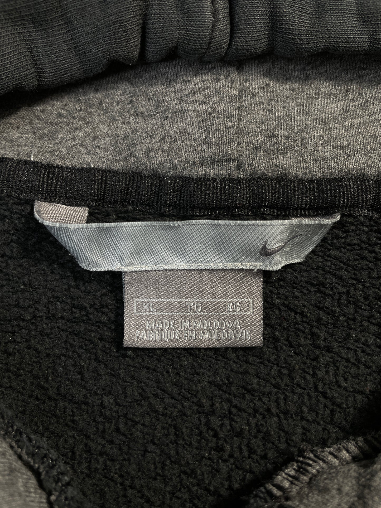 00' NIKE MINI SWOOSH Size XL Vintage Hoodie Sweat-shirt / E6552S