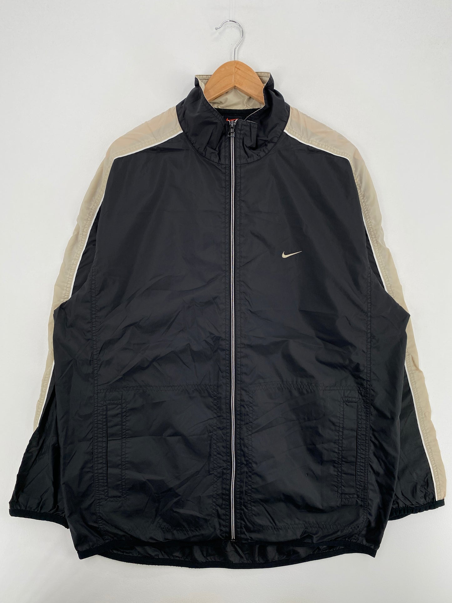 00’ NIKE Size L Vintage Zip Up Nylon-Jacket / A6244