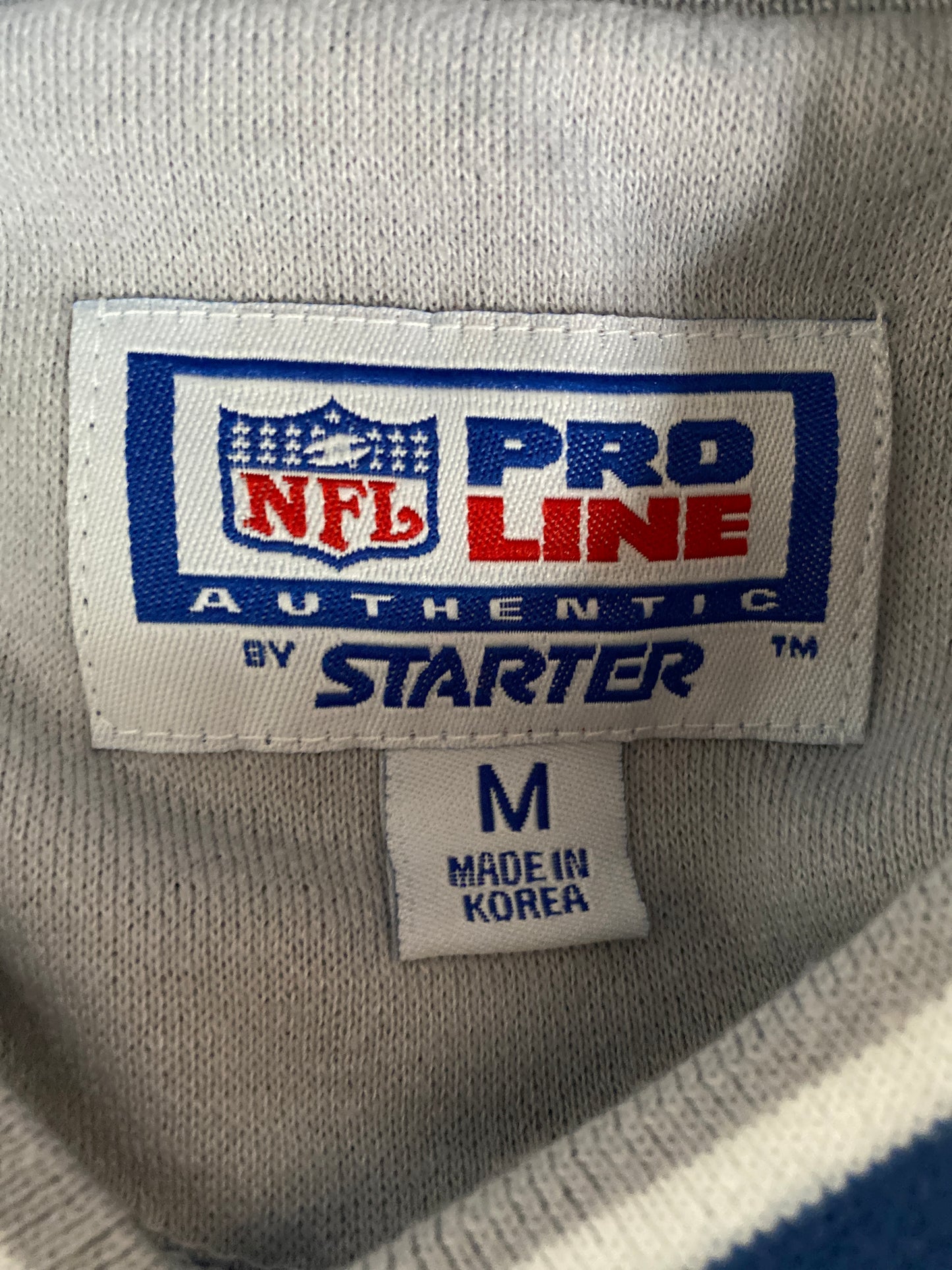 90’s STARTER DALLAS COWBOYS Size M Vintage NFL Sweat-Shirt / K882