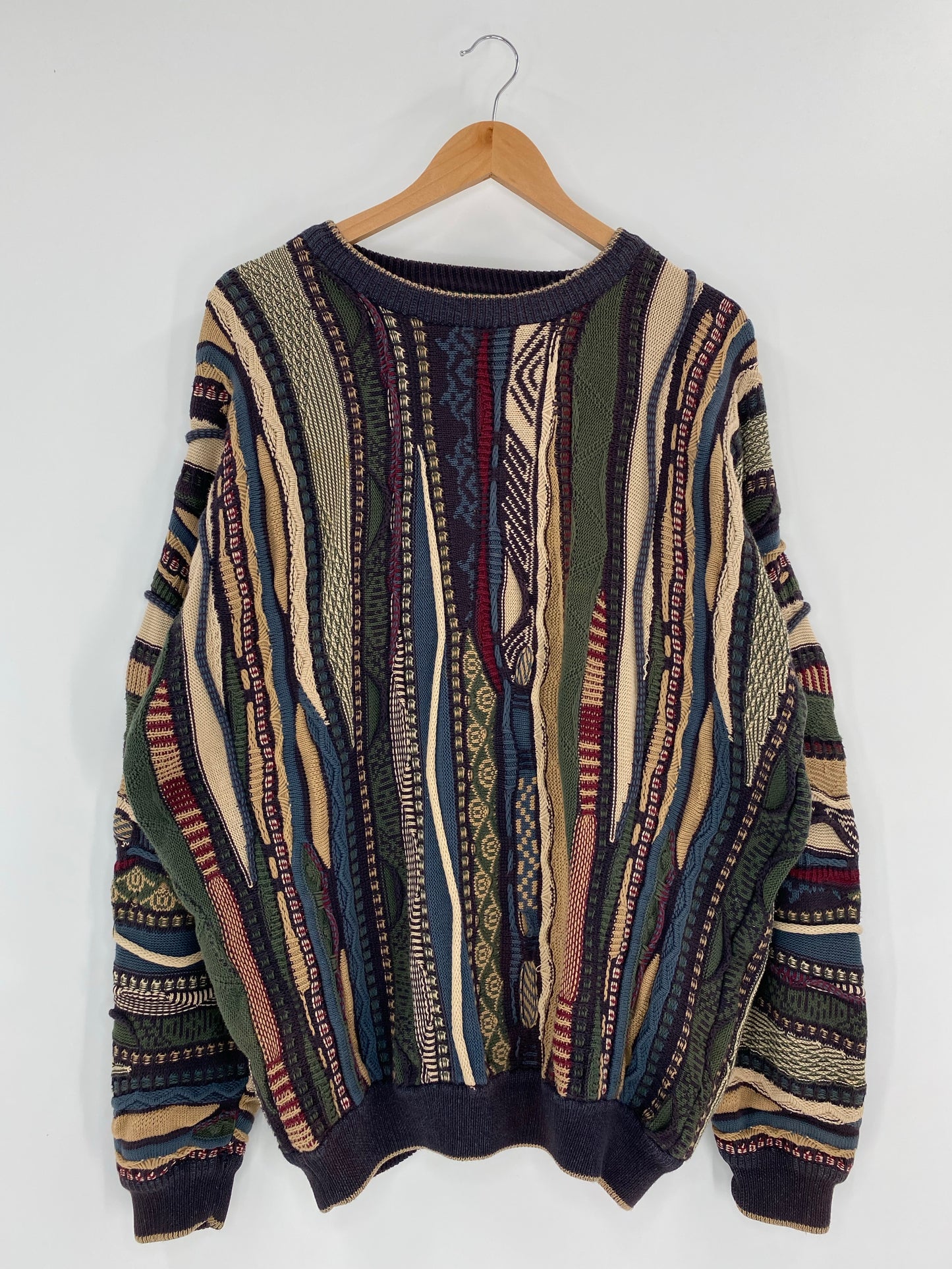 Vintage 3D COOGI- Style Size L Knit Sweater / K4735