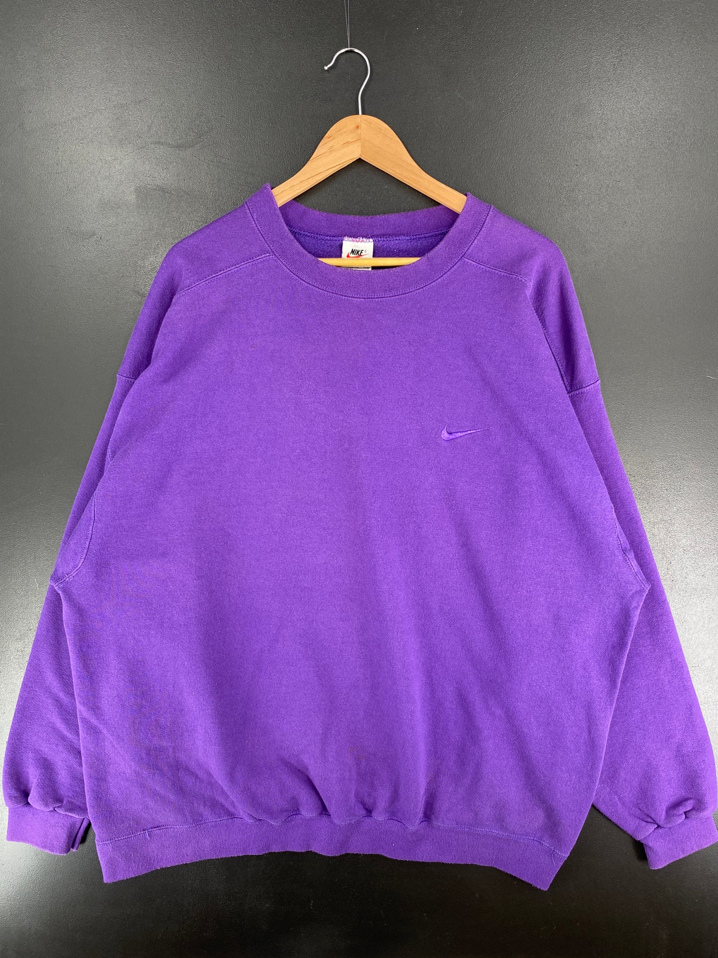 90’s NIKE MINI SWOOSH Made in USA Size XL Vintage Sweat-shirt / E6256S