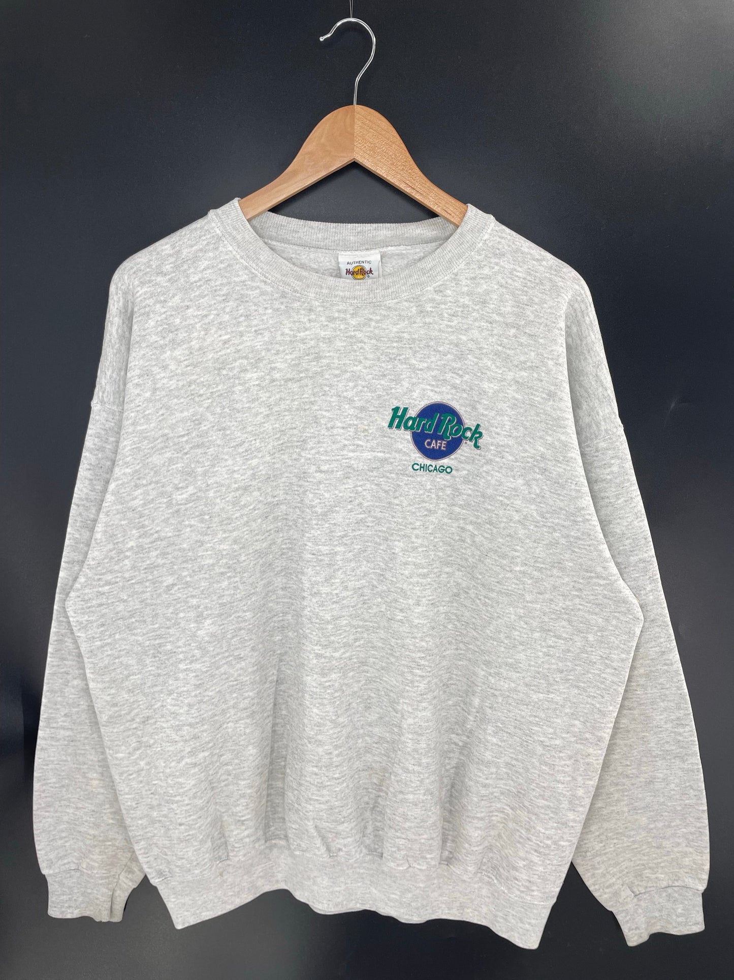 90's HARD ROCK CAFE CHICAGO Size XL Vintage Sweat-Shirt / A9736