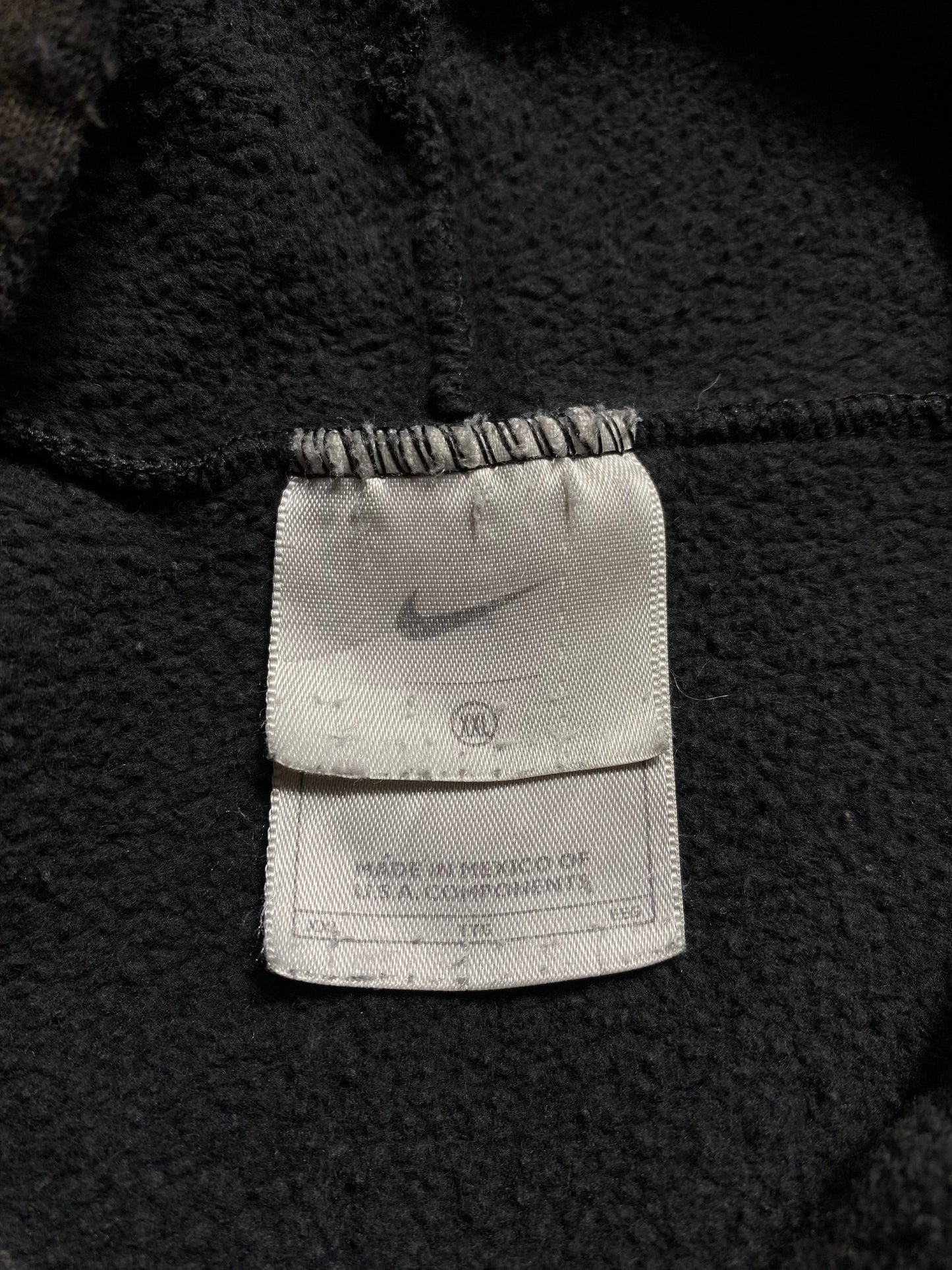 90’s NIKE CENTER SWOOSH Size XXL Vintage Hoodie Sweat-shirt / A8963