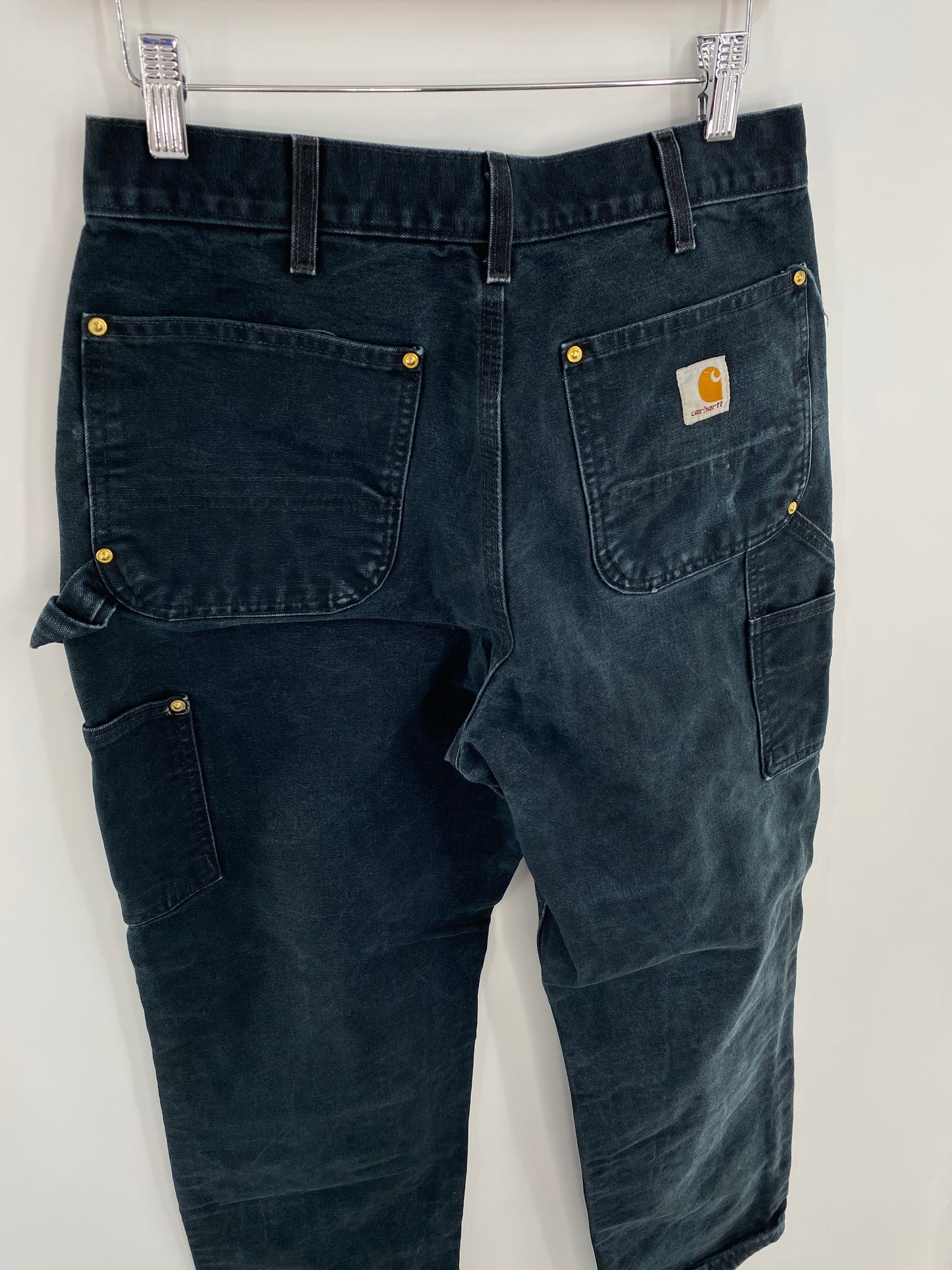 Vintage CARHARTT Size W29xL30 Vintage Double Knee Duck Pants / A4404